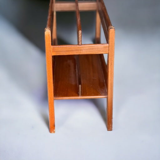 Midcentury Teak Magazine or Album Rack by Fyne Ladye C.1960