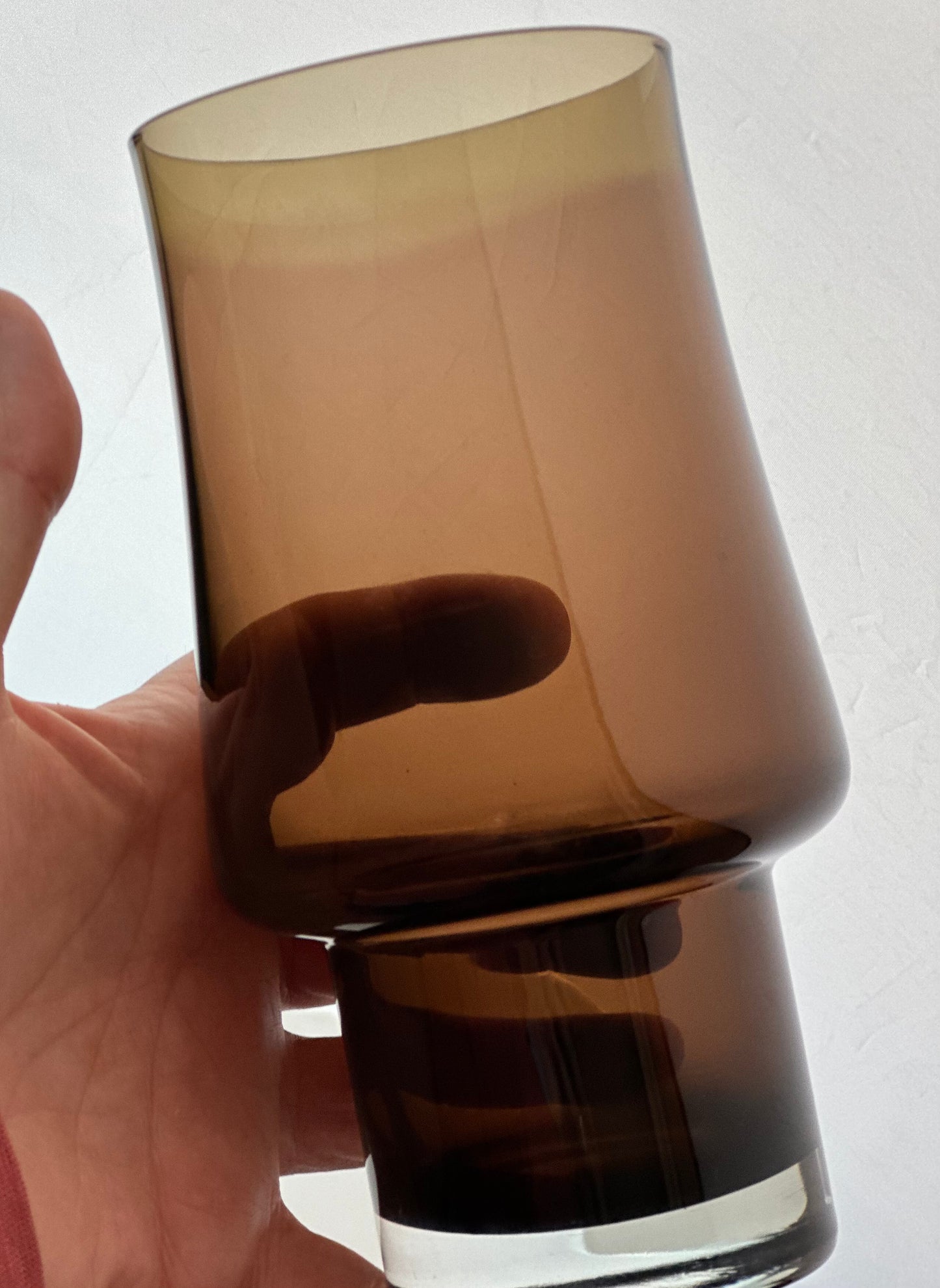 Tamara Aladin Riihimaki Glass Vase Tulip Shape 1970s