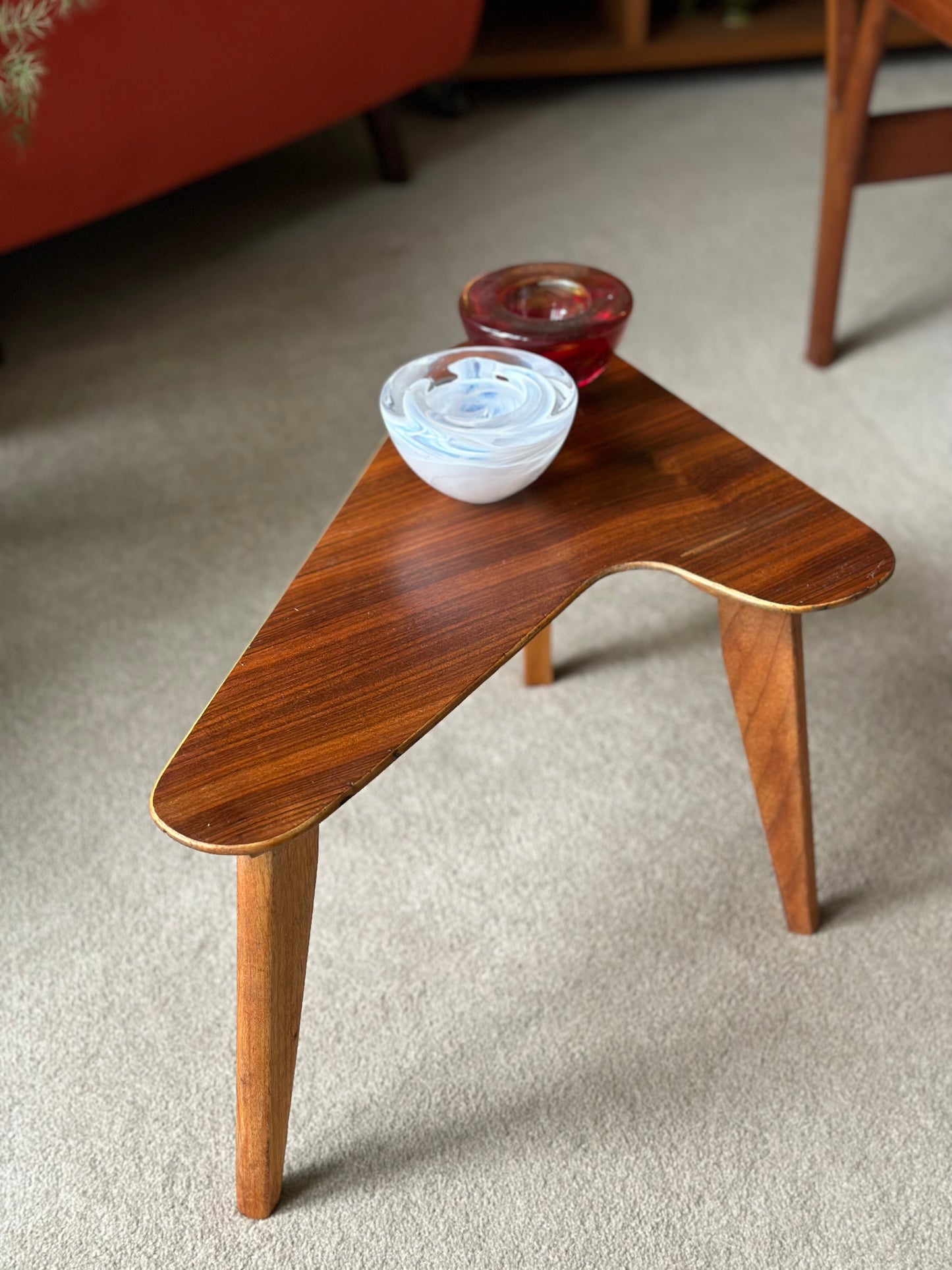 Boomerang table Table 1950 1952 Design A M Lewis Danish Scandinavian Style
