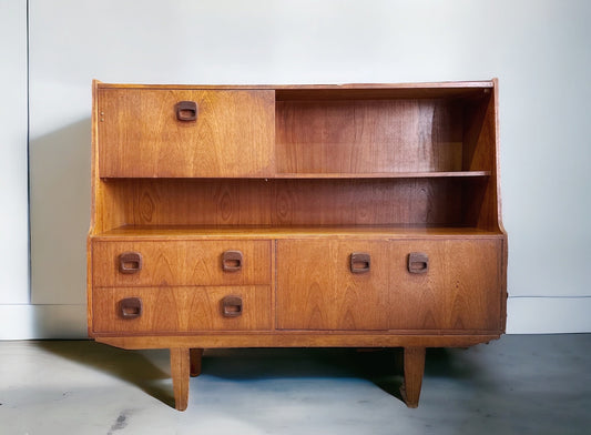 Midcentury Scandinavian Sideboard Credenza Cocktail Bar 1960s Danish Style