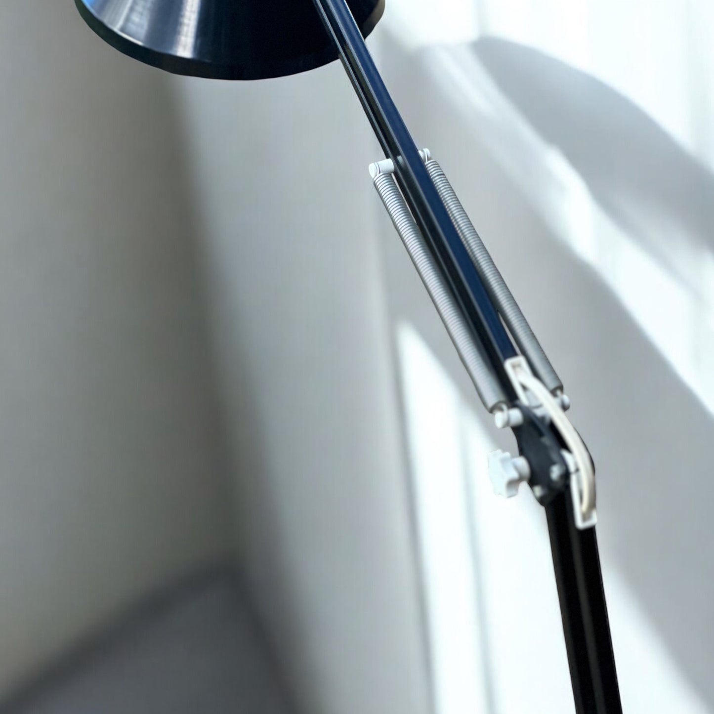 Original Vintage HCF Danish Anglepoise Floor Lamp