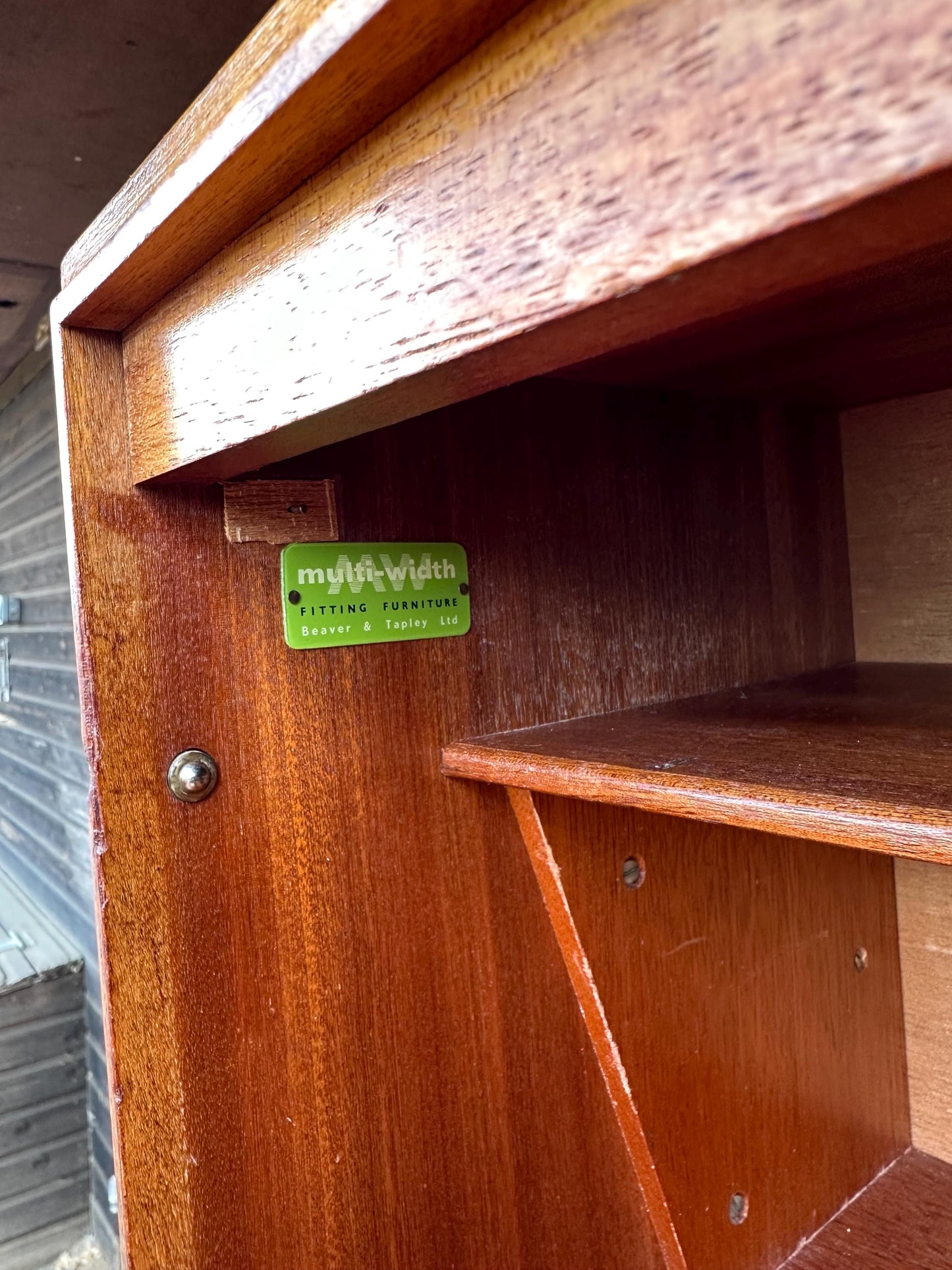 1960s Teak Bureau by Robert Heritage for Beaver & Tapley Compact Danish Style Teak