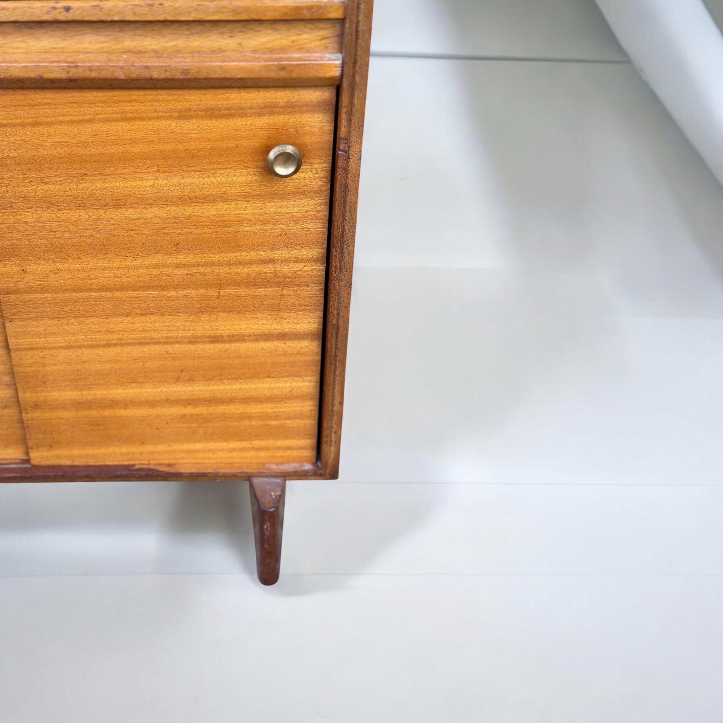 1960s Teak Bureau by Robert Heritage for Beaver & Tapley Compact Danish Style Teak