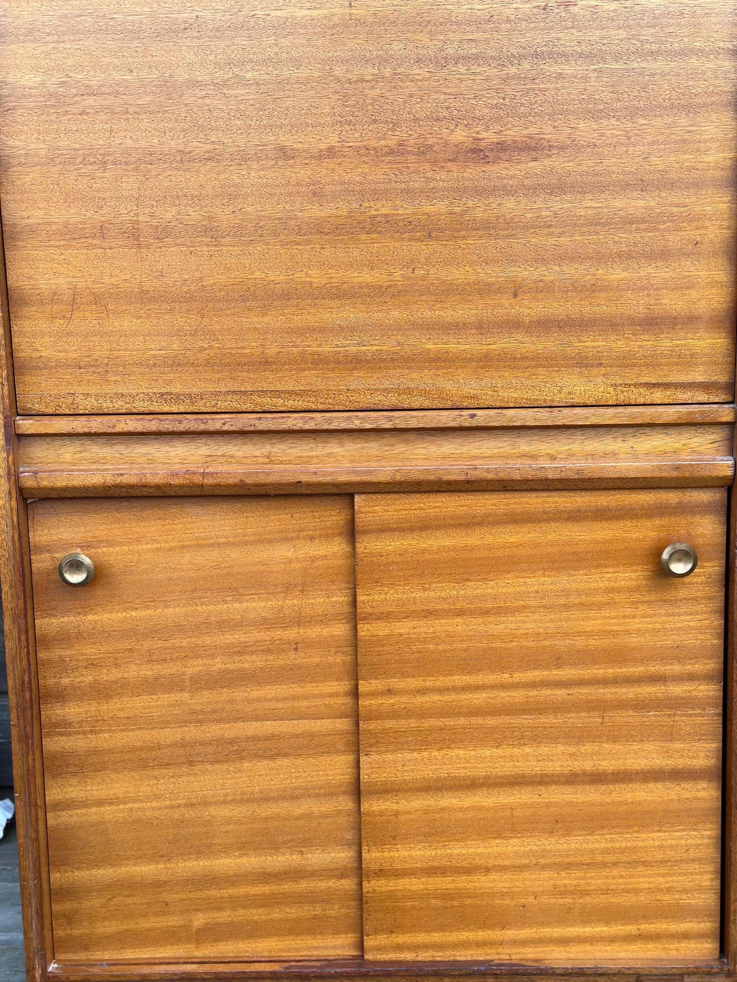 1960s Teak Bureau by Robert Heritage for Beaver & Tapley Compact Danish Style Teak