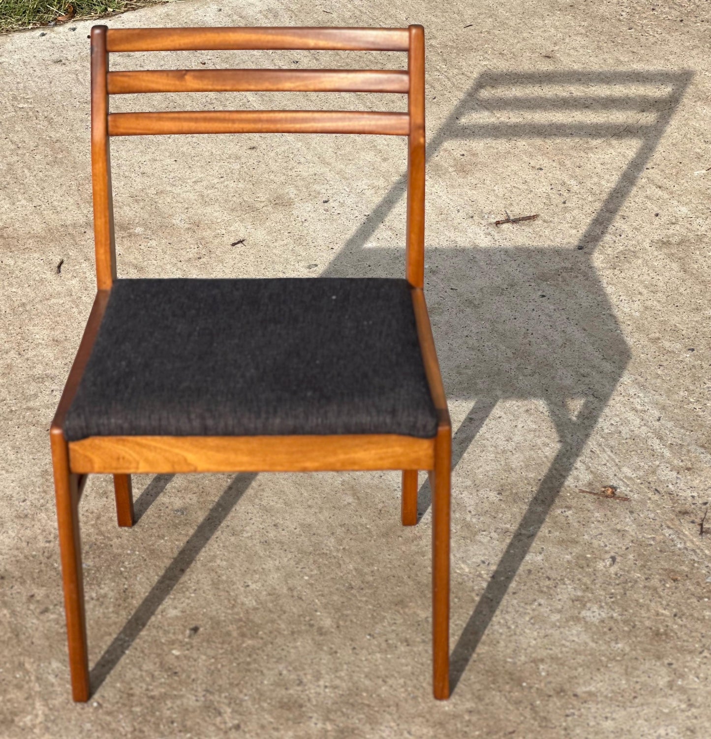 Mid-Century Scandinavian Teak Chair, 1960s — Restored Accent / Desk / Dining Chair