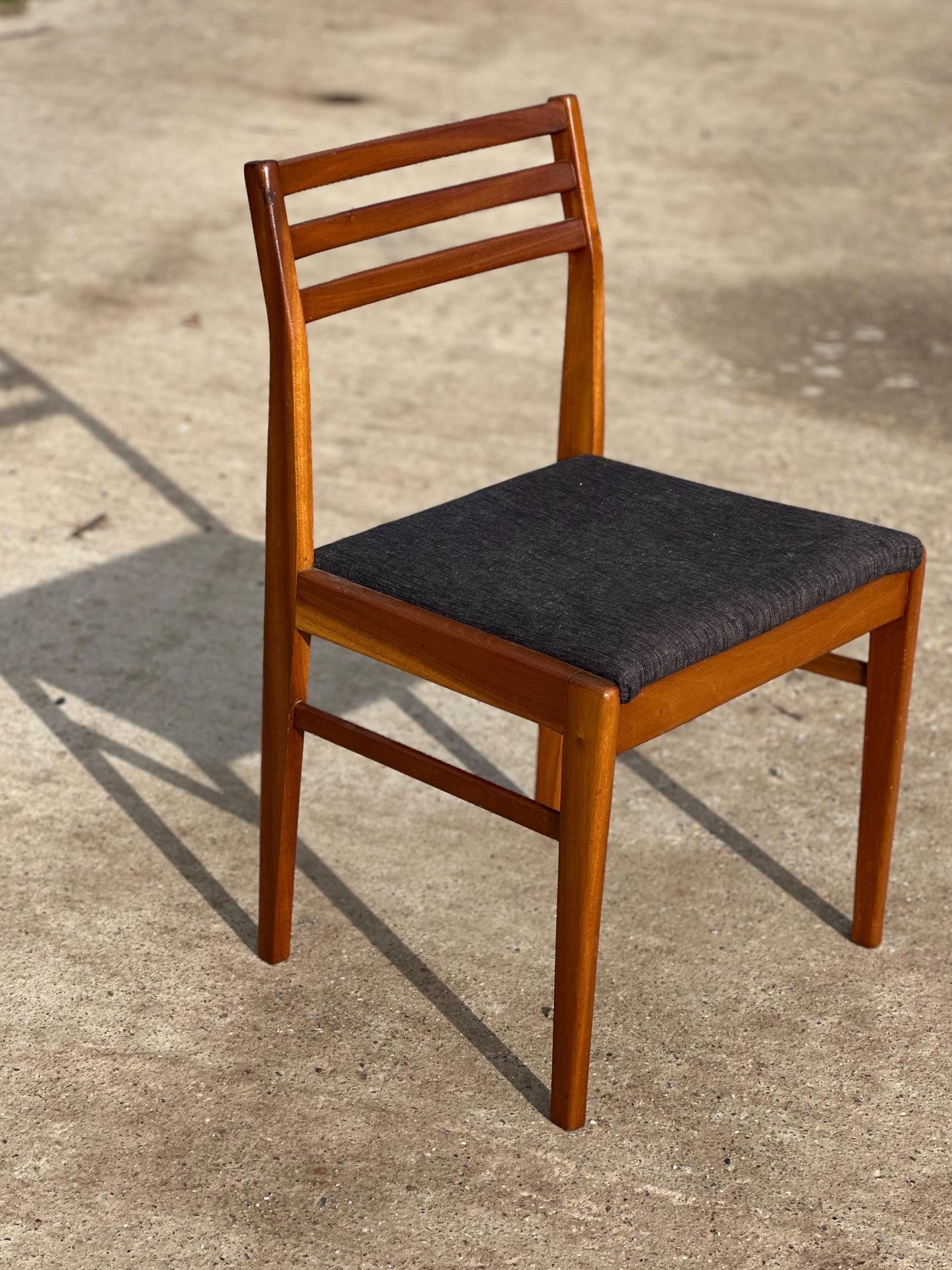Mid-Century Scandinavian Teak Chair, 1960s — Restored Accent / Desk / Dining Chair