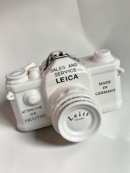 Vintage Leica / Leitz Ceramic Camera Advertising Display — England, c.1950s–60s