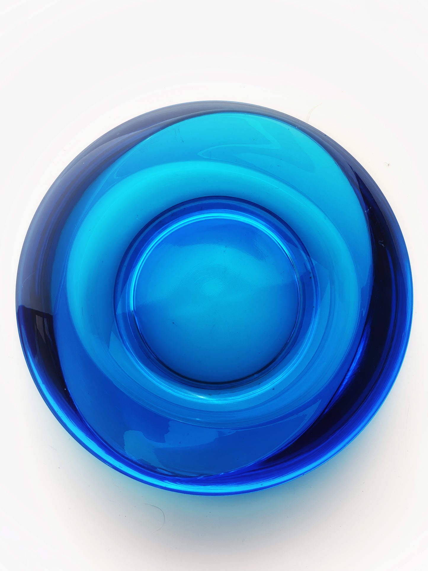 1960s Bowl by Rudolf Jurnikl for Rosice Glassworks, Sklo Union
