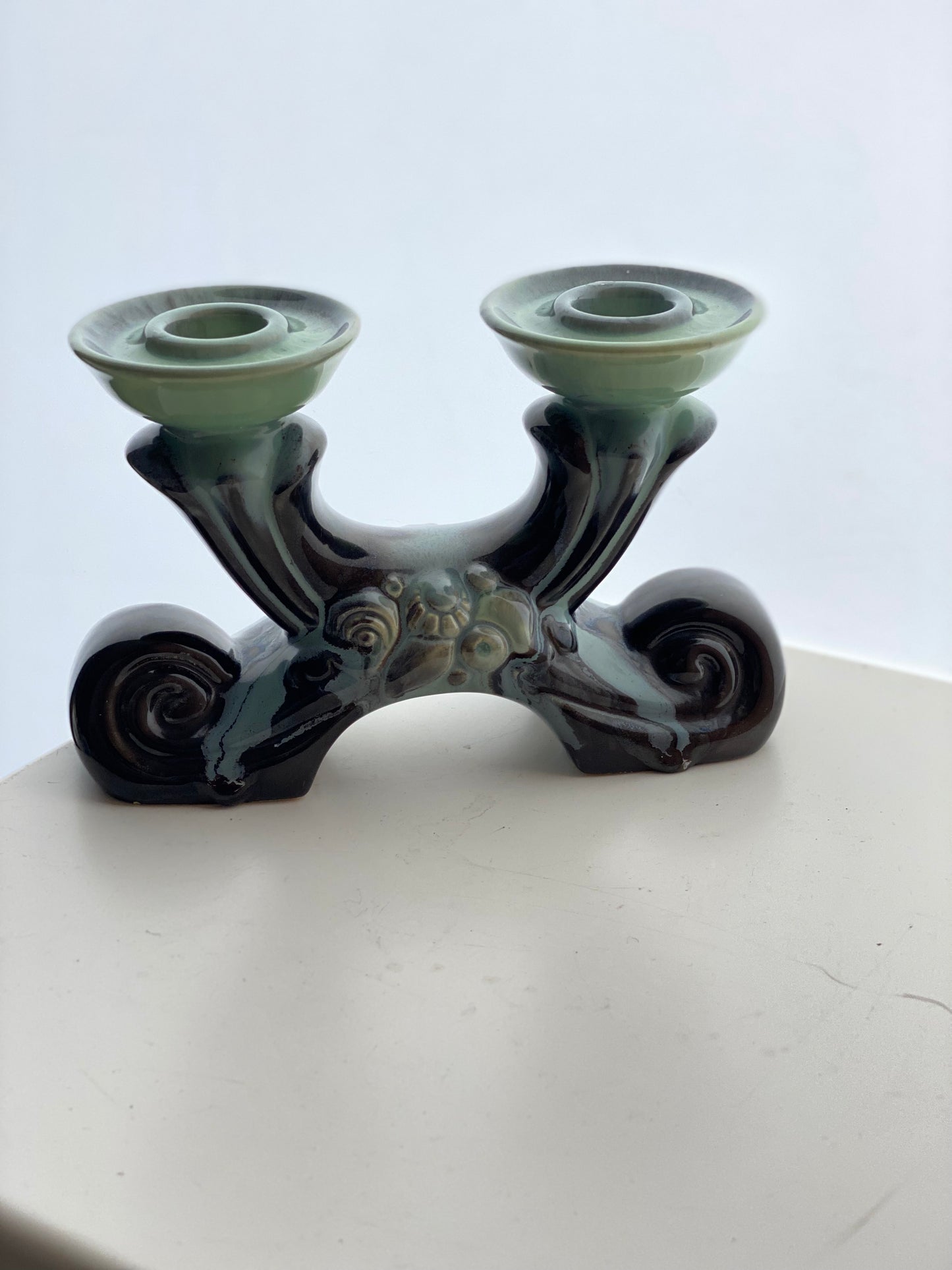 1960s 50s West German Ceramic Candelabra *** -15% offer available