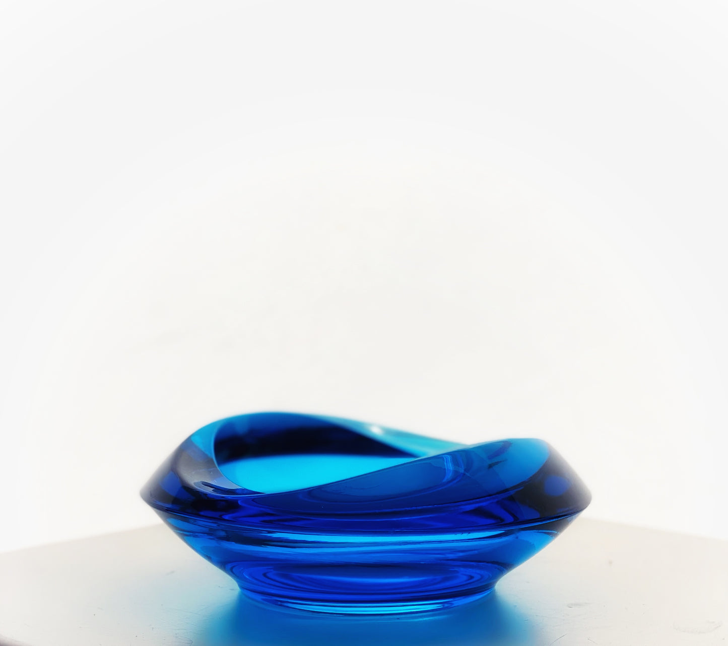 1960s Bowl by Rudolf Jurnikl for Rosice Glassworks, Sklo Union