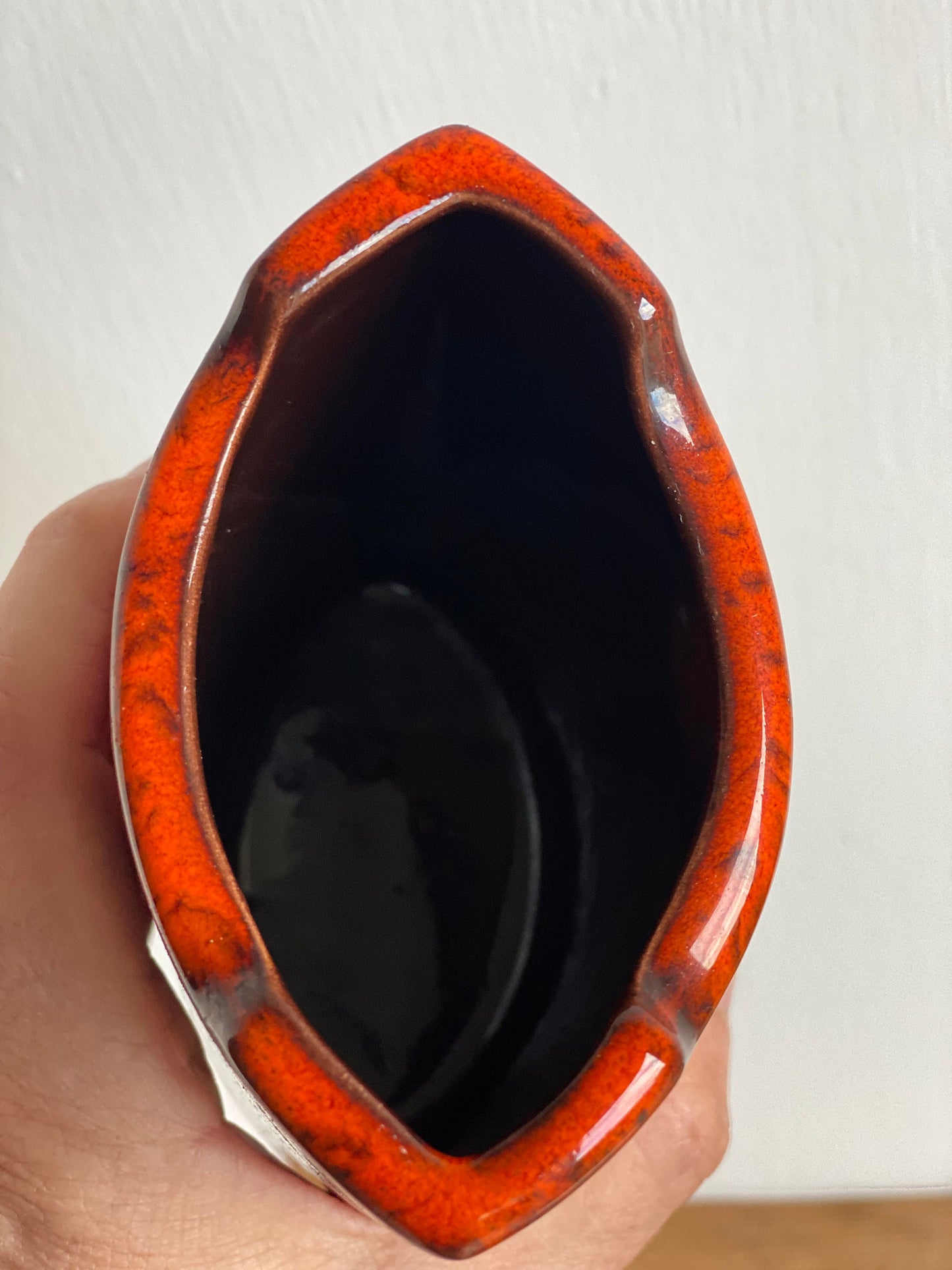 Canadian Fat Lava Canadiana Pottery Vase 1970s