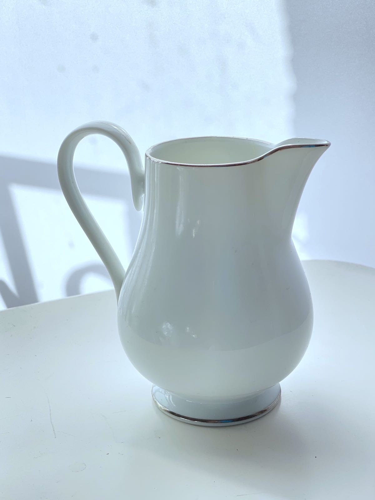 Scandinavian Style Noritake Bone China Tea Service 1970s 4 Settings ‘Silverdale’