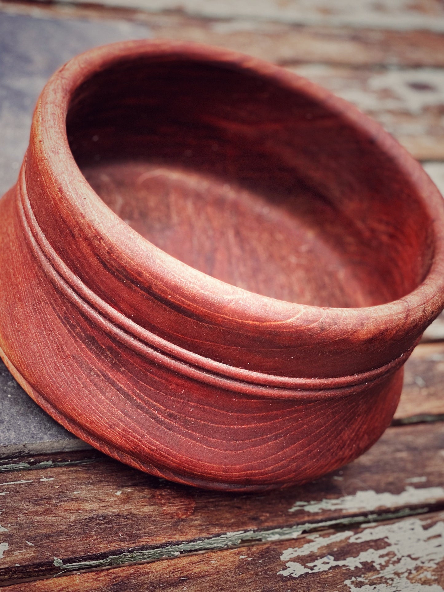 Vintage Danish Reducta Large Teak Bowl 1960s