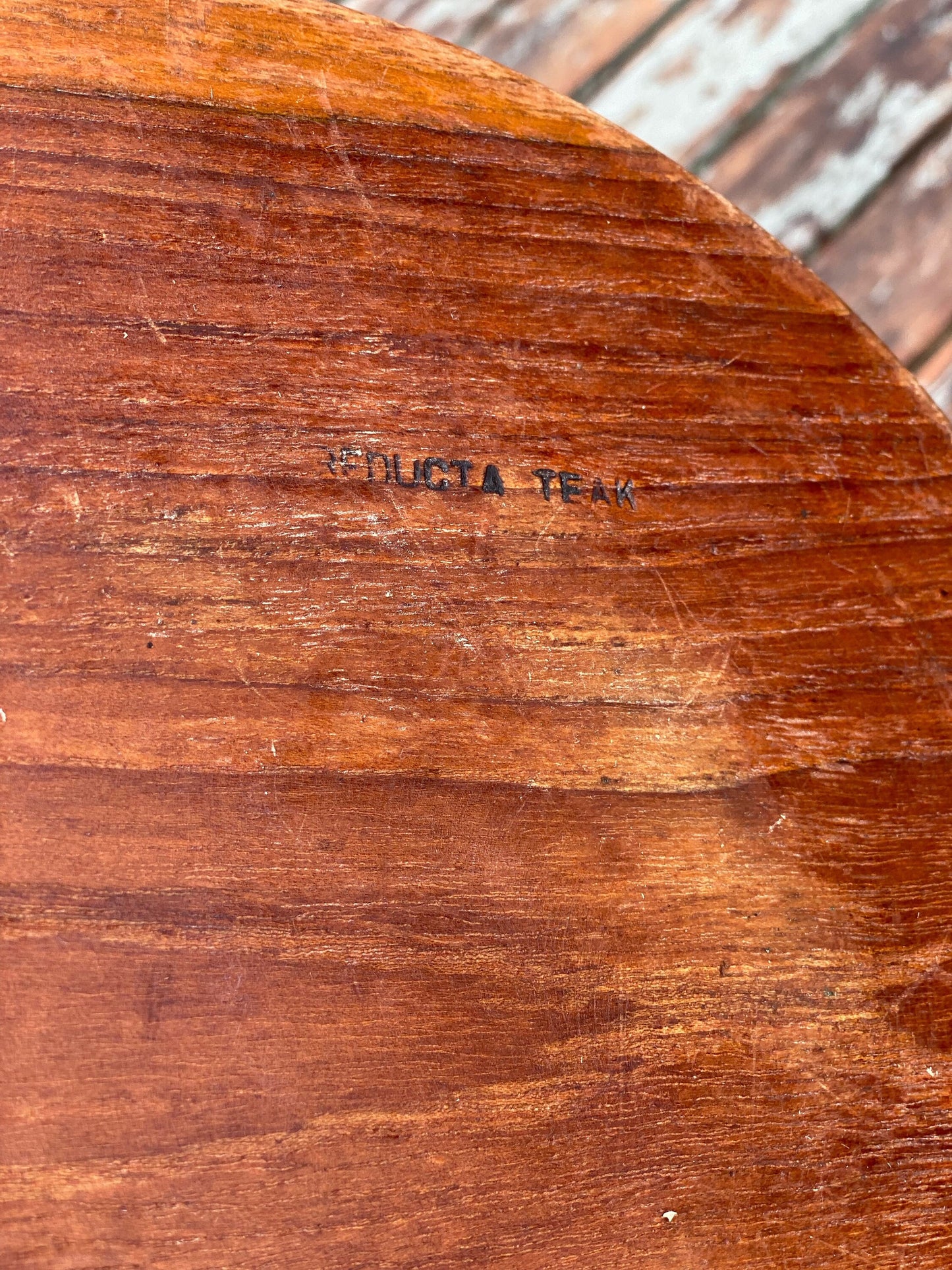 Vintage Danish Reducta Large Teak Bowl 1960s