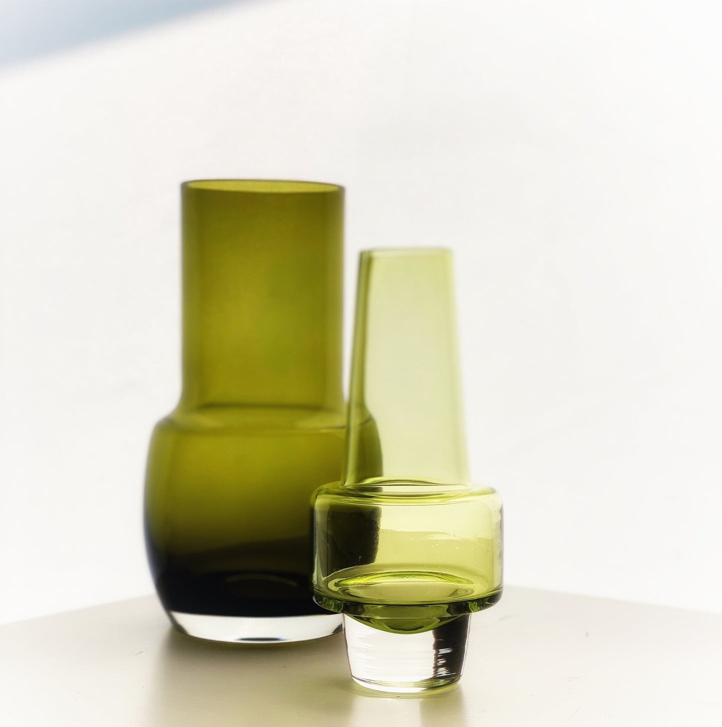 Swedish Sea Glasbruk Rocket Vase, by Inge Samuelsson