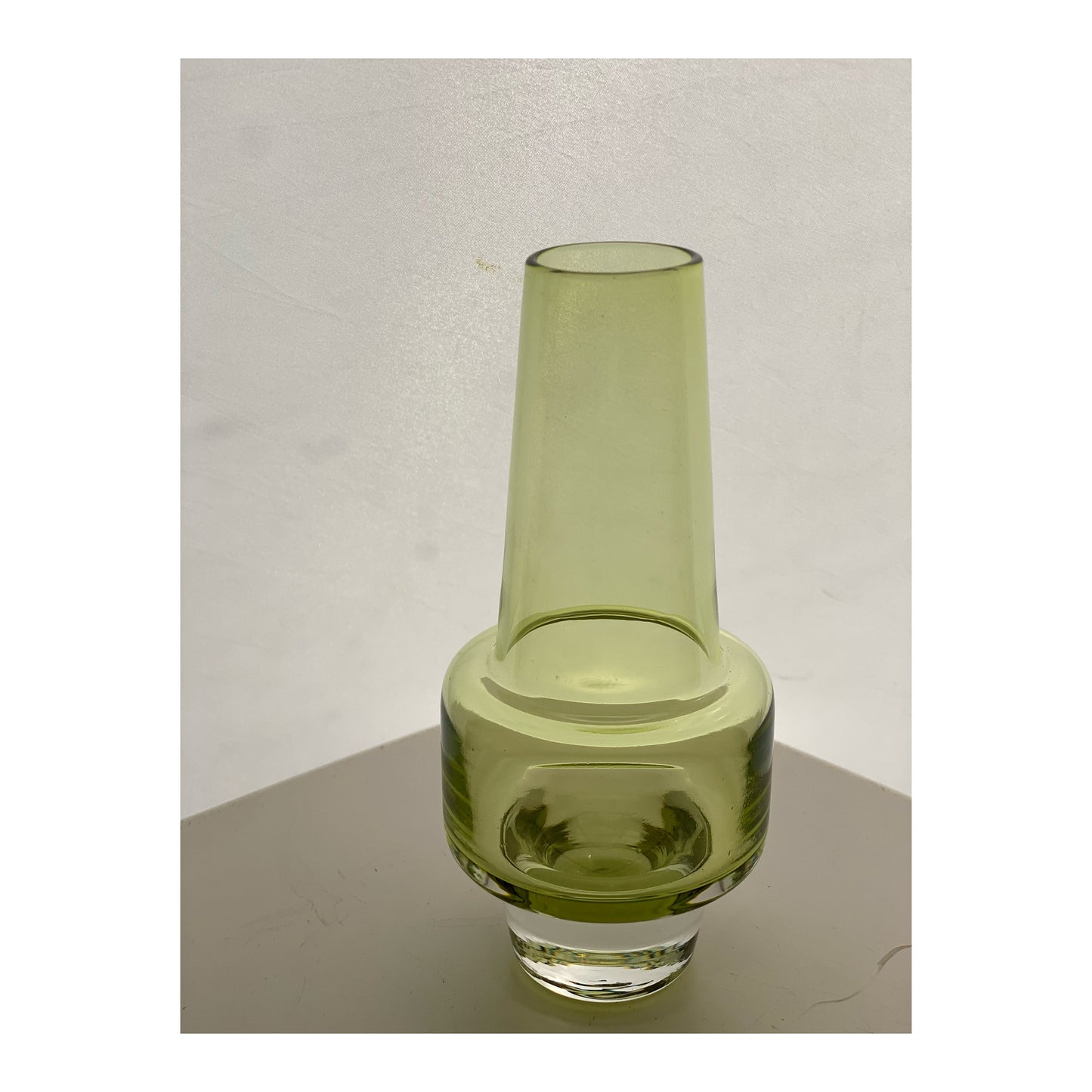 Swedish Sea Glasbruk Rocket Vase, by Inge Samuelsson