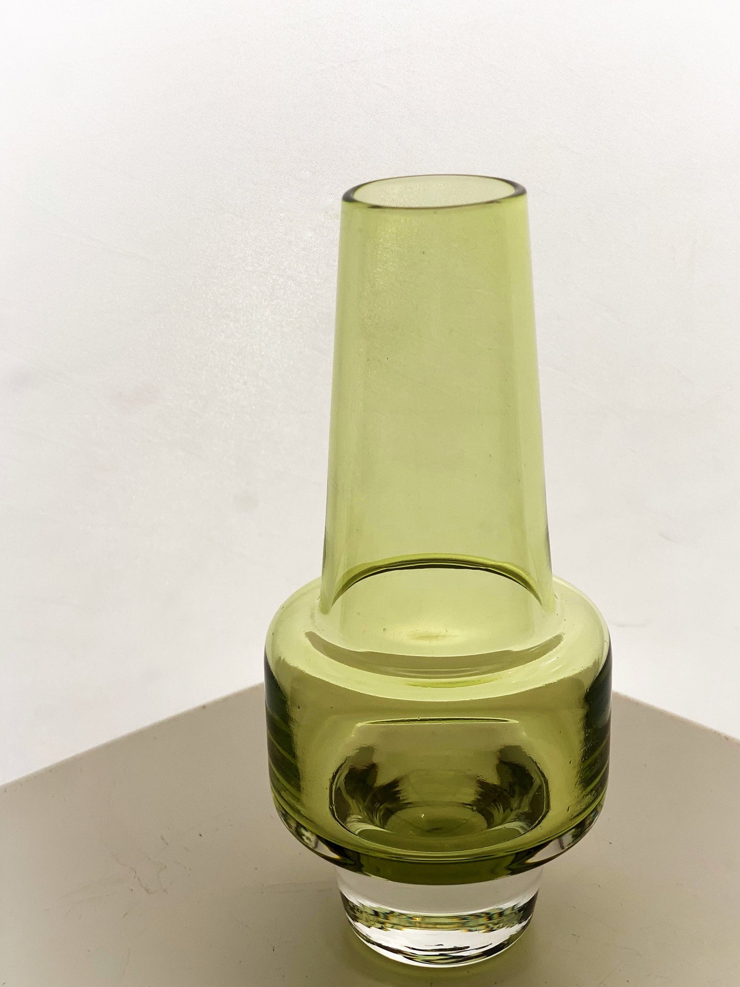 Swedish Sea Glasbruk Rocket Vase, by Inge Samuelsson