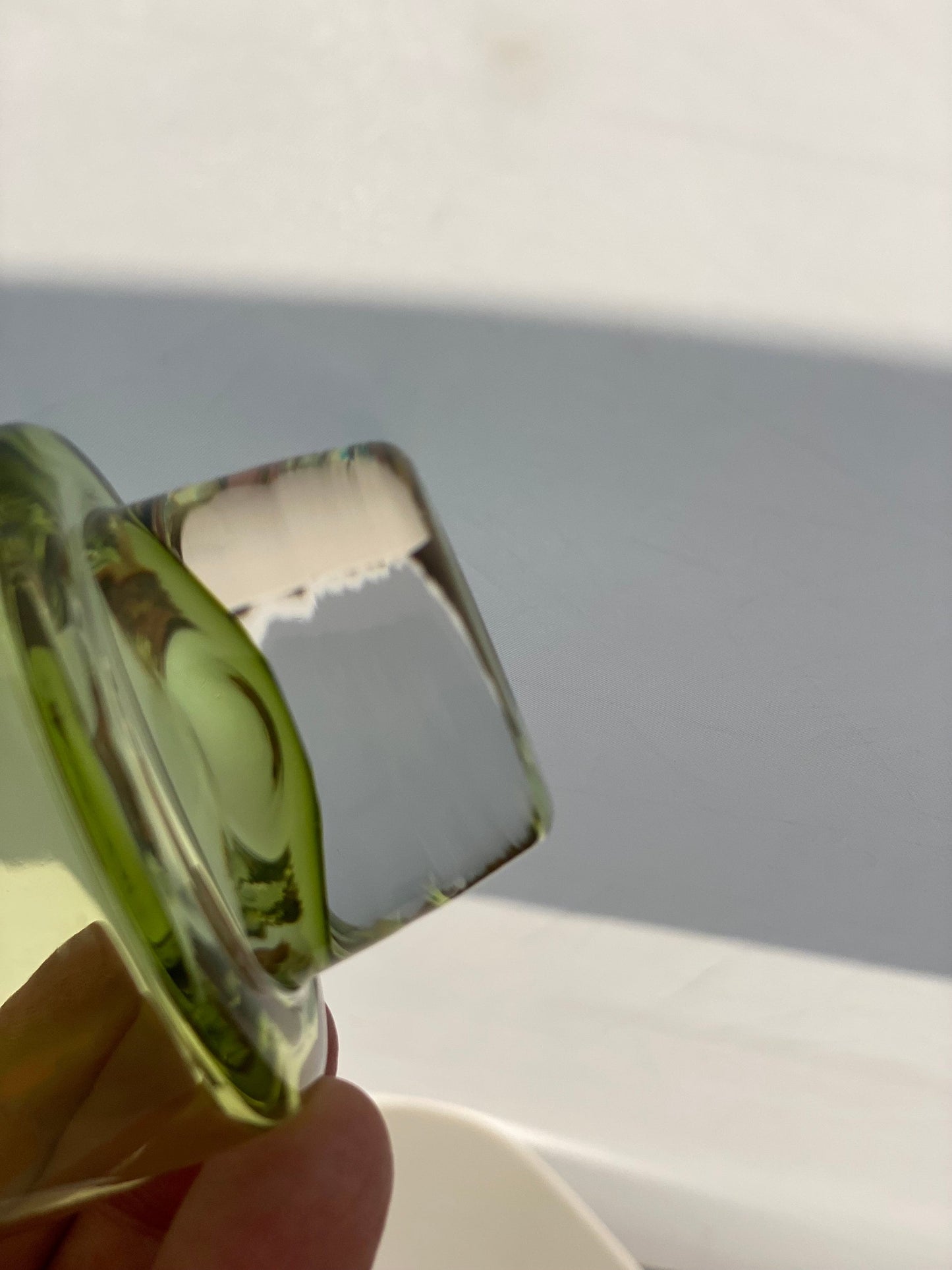 Swedish Sea Glasbruk Rocket Vase, by Inge Samuelsson