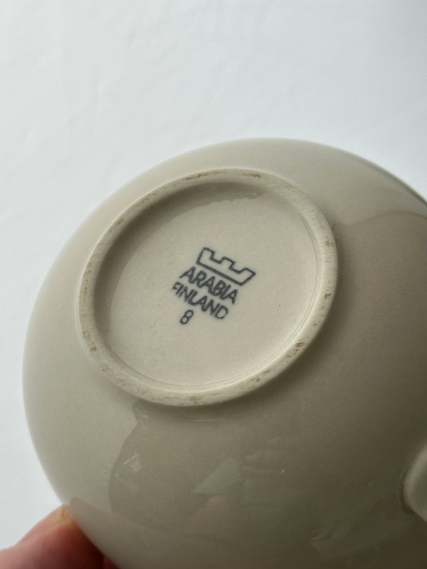 Arabia Reimari Coffee Setting + Mug Design, Inkeri Leivo. 1980's. Finland Scandinavian Design
