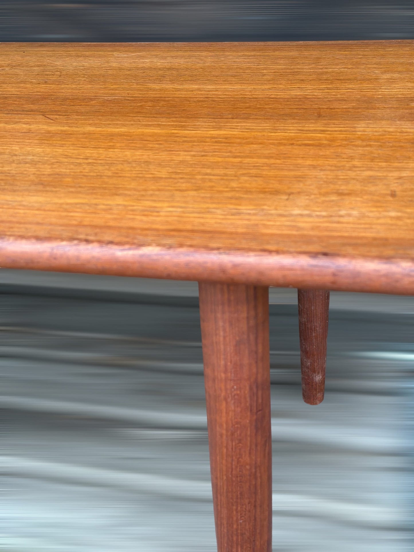 Midcentury Danish Coffee Table in Teak 1960s Trioh