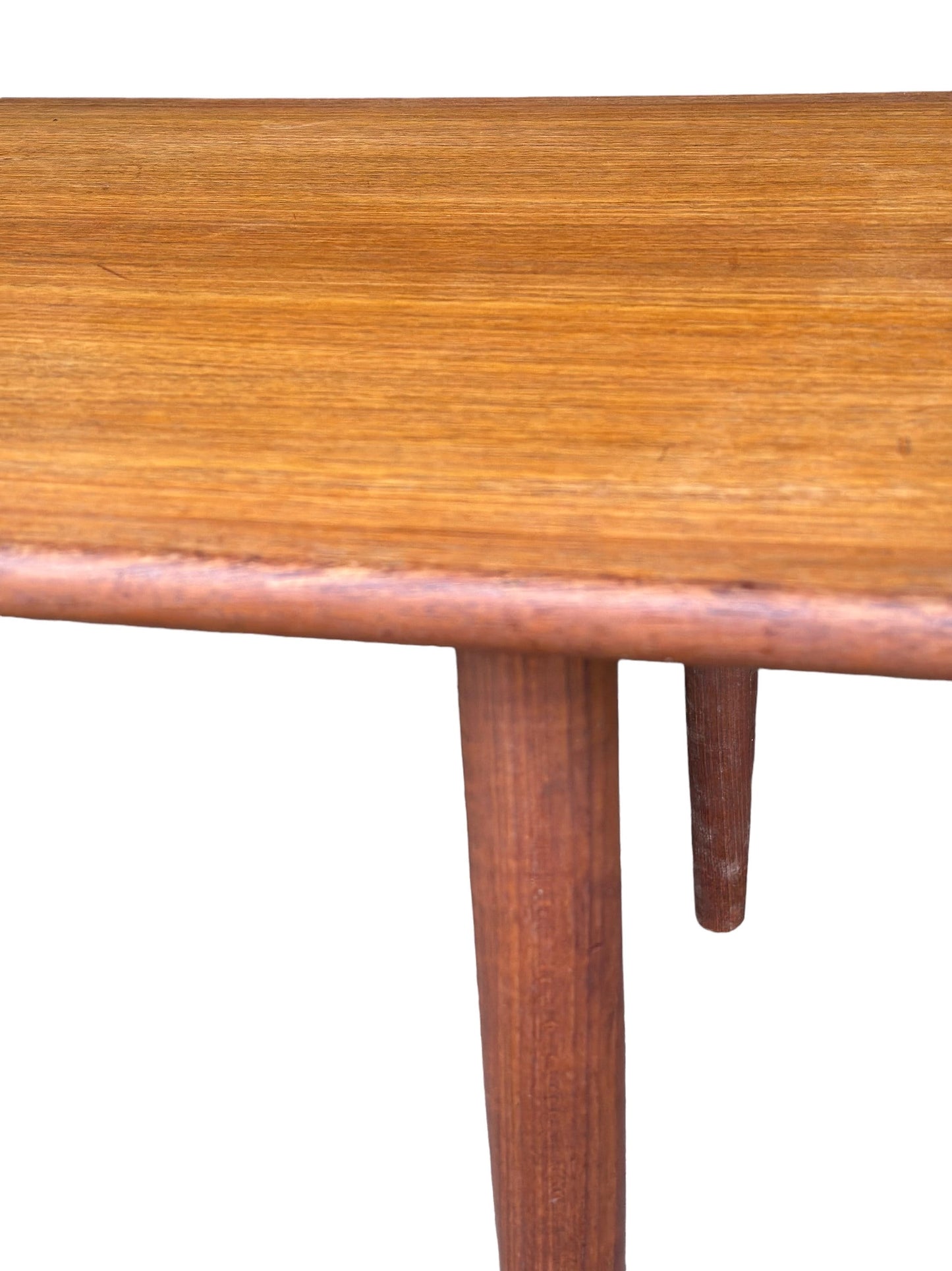 Midcentury Danish Coffee Table in Teak 1960s Trioh