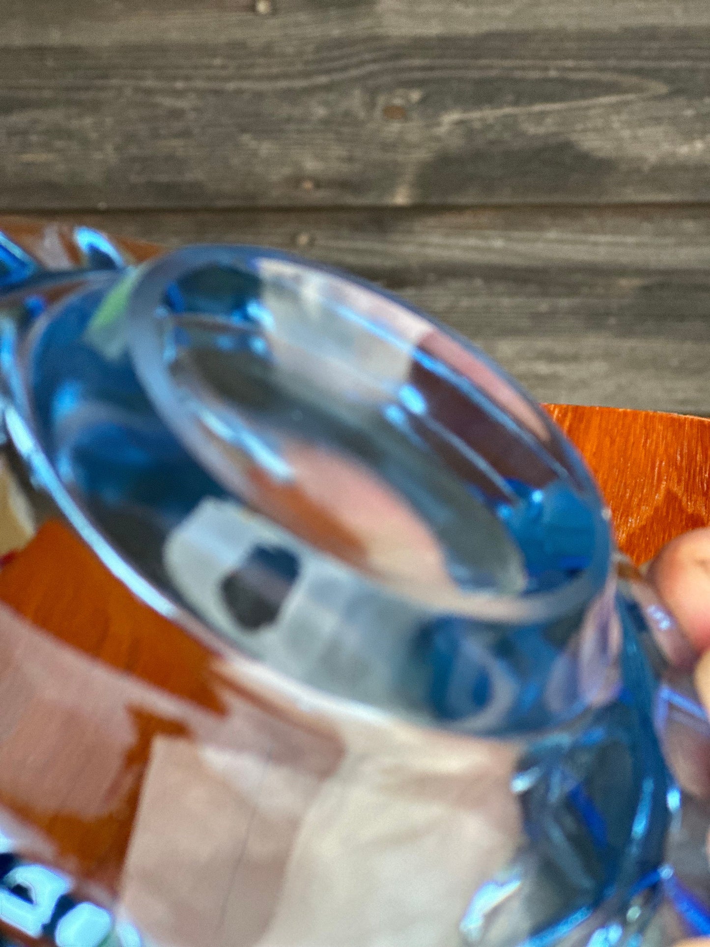Midcentury 1960s Rosice Pale Blue Bowl no.983 by Adolf Matura