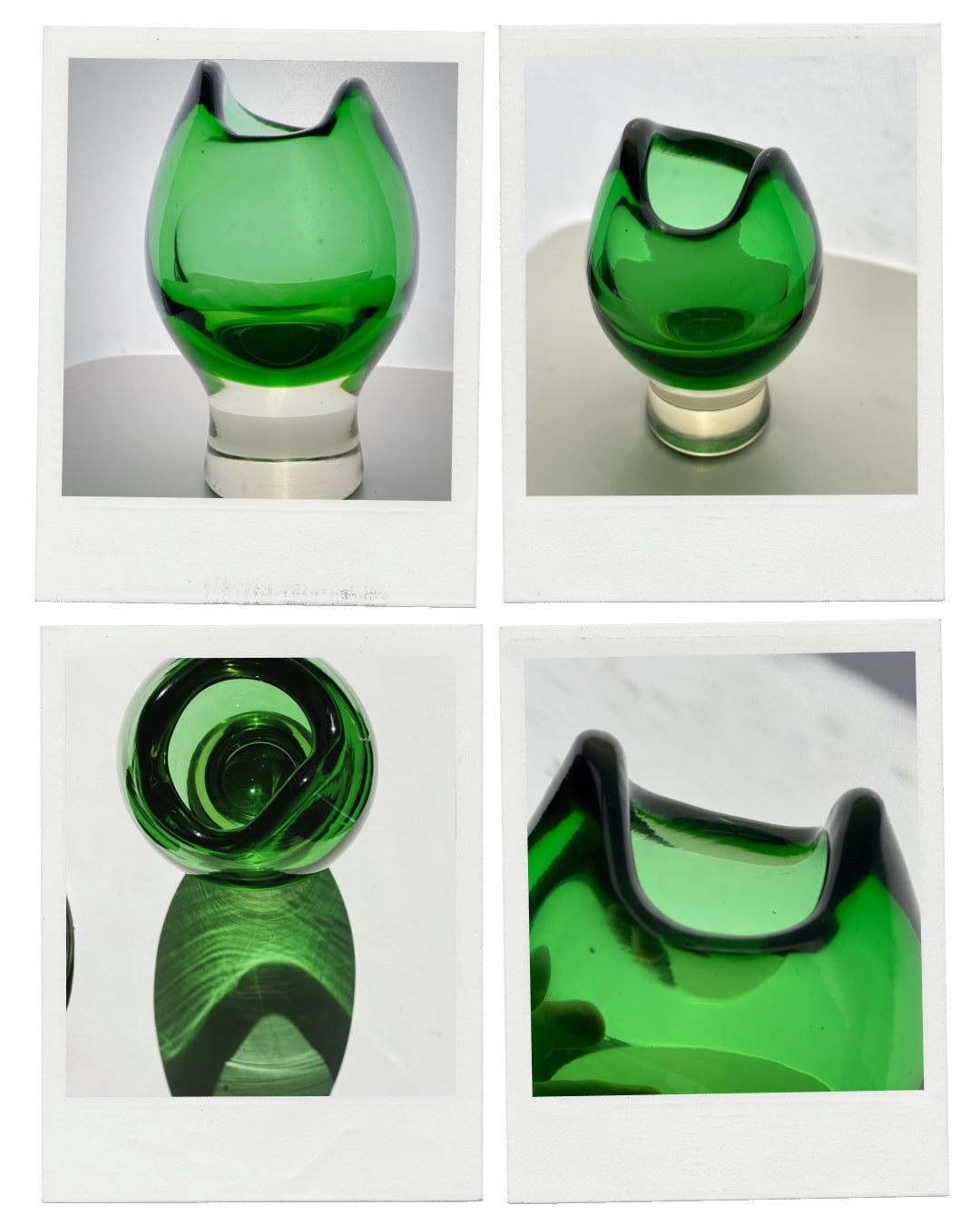 Midcentury Modern Czech Glass Designed by Milan Metelák for Harrachov