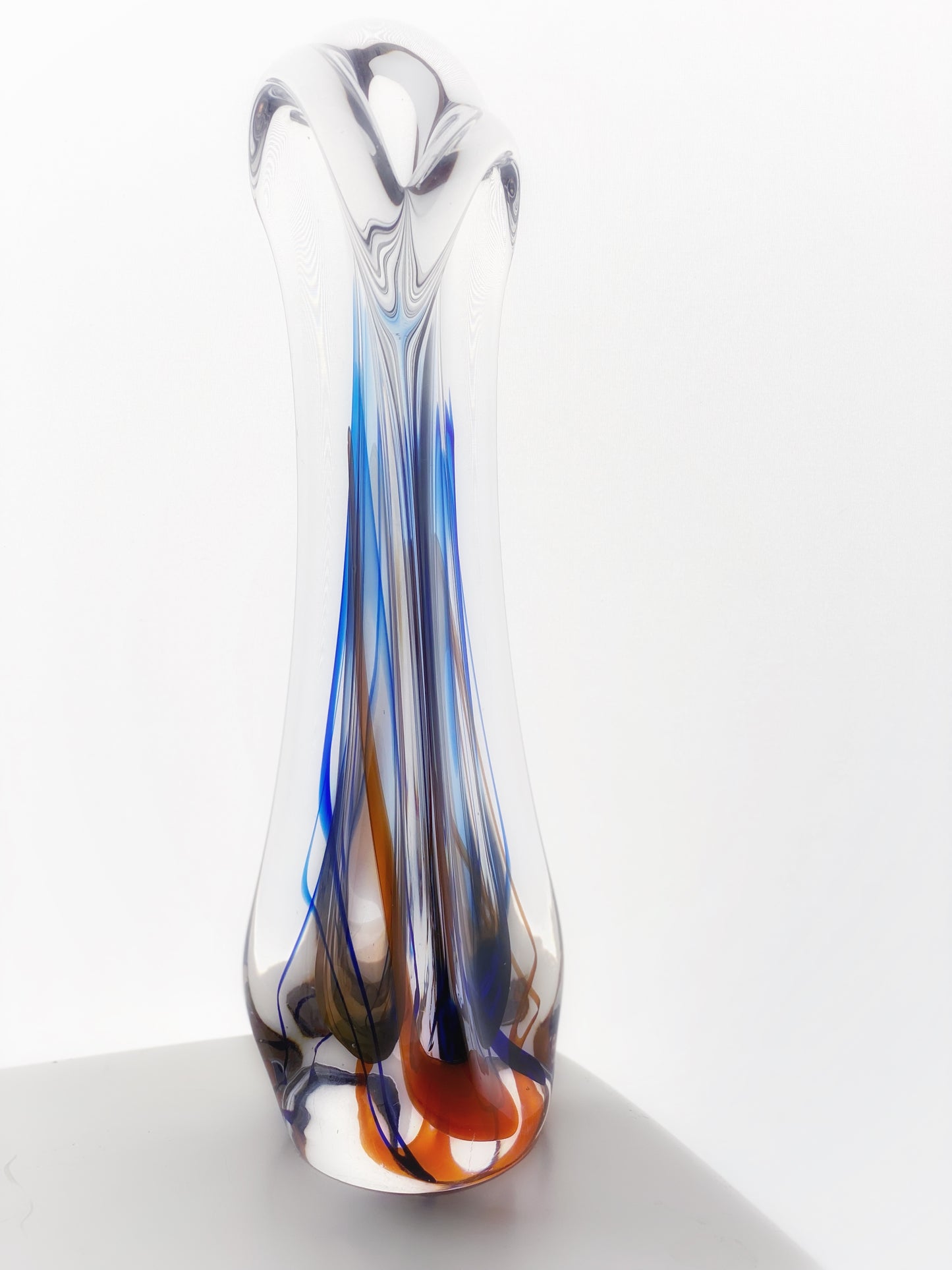 Vase by Max Verboeket for Maastricht Kristalunie
