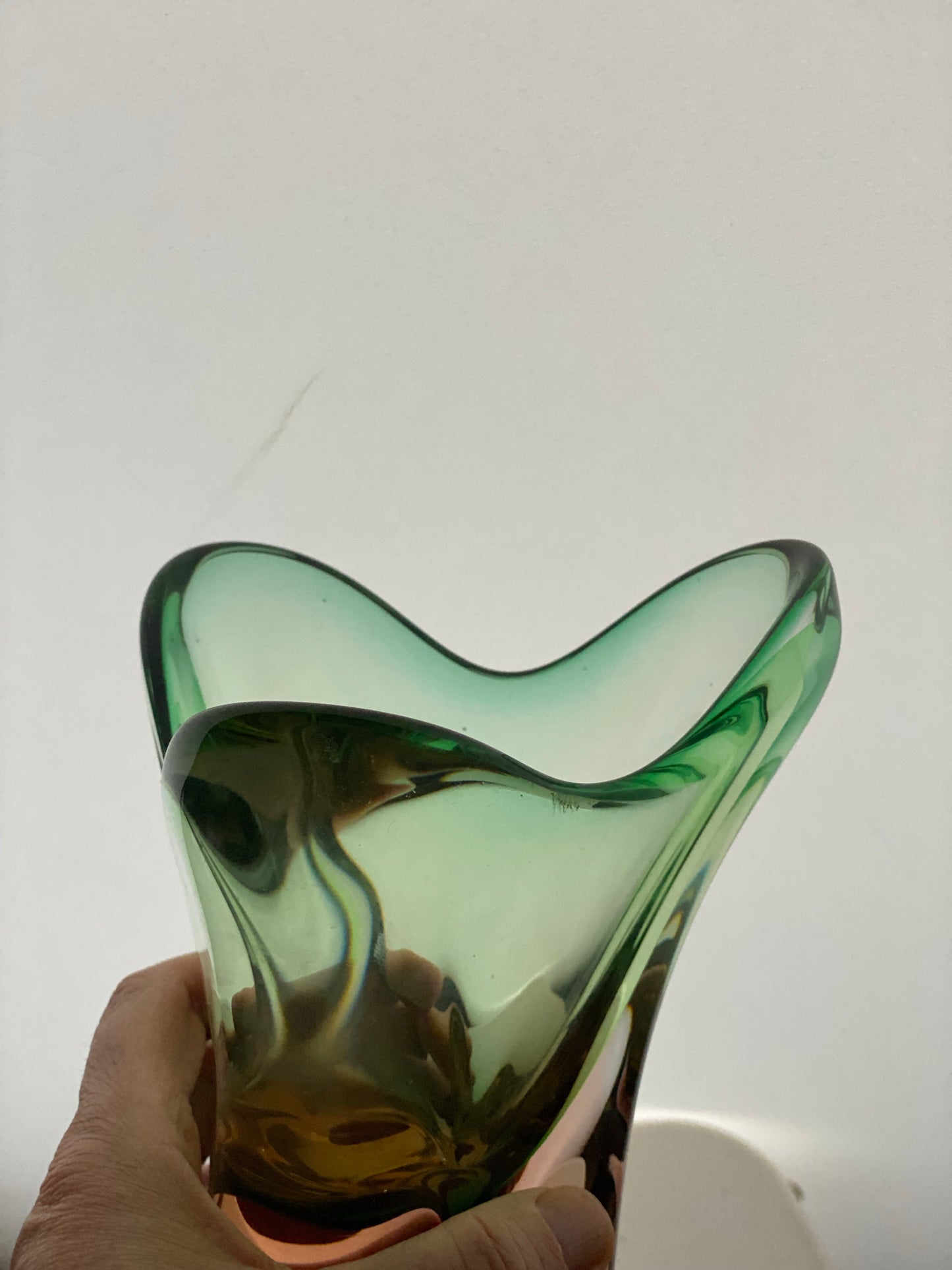 Josef Hospodka Sklo Union 1960s Vase
