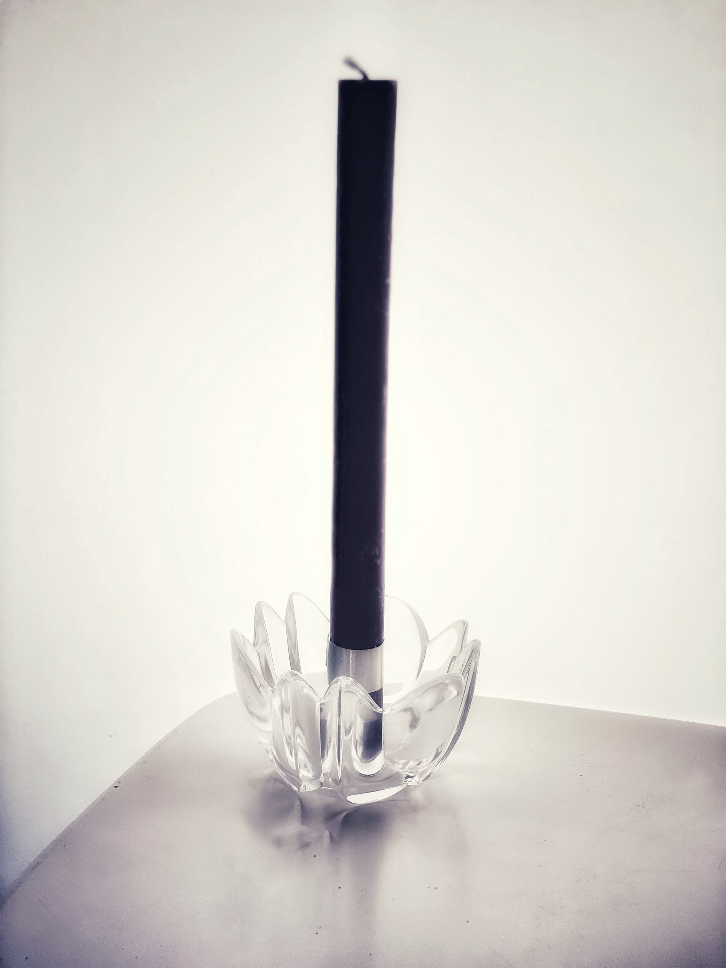 Orrefors Candleholder by Lars Hellsten