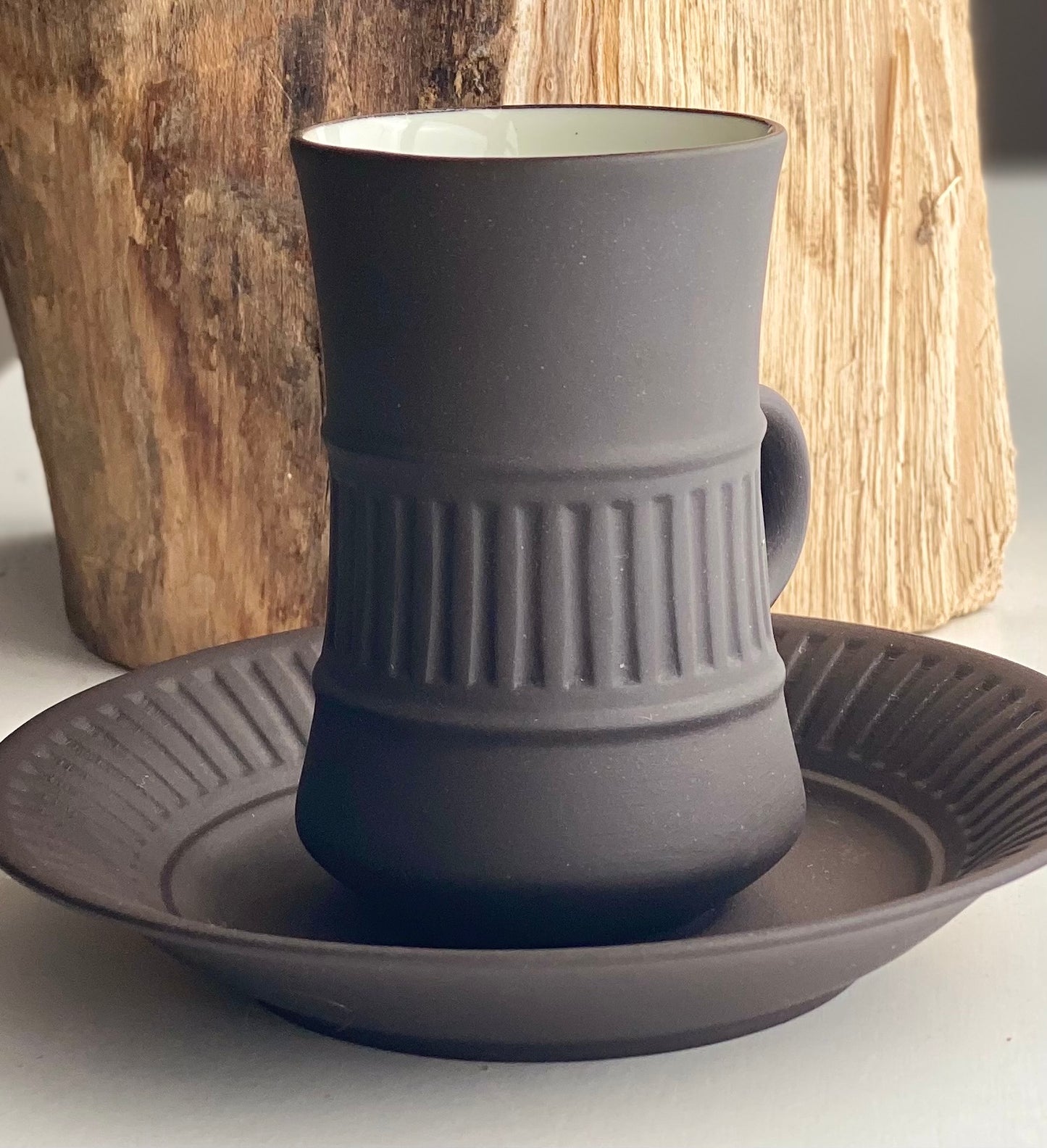 Jens Harald Quistgaard’s ‘Fluted Flamestone’ coffee set