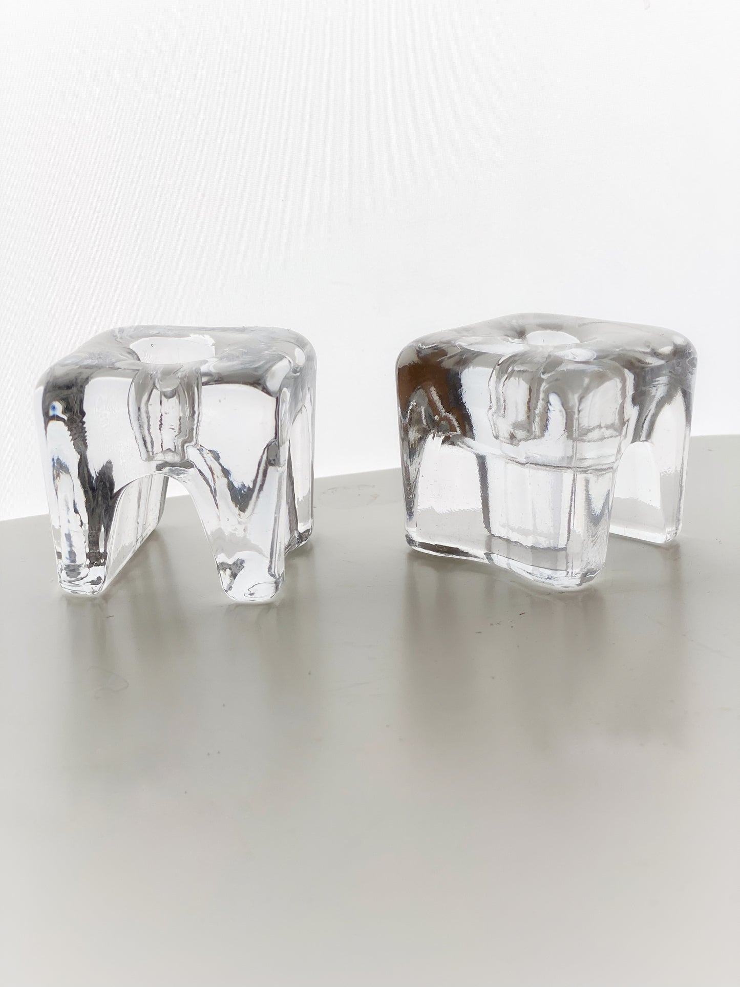 Timo Sapaneva Ri-Jalka Candle Holders / Napkin Rings, Juhava Oy Finland