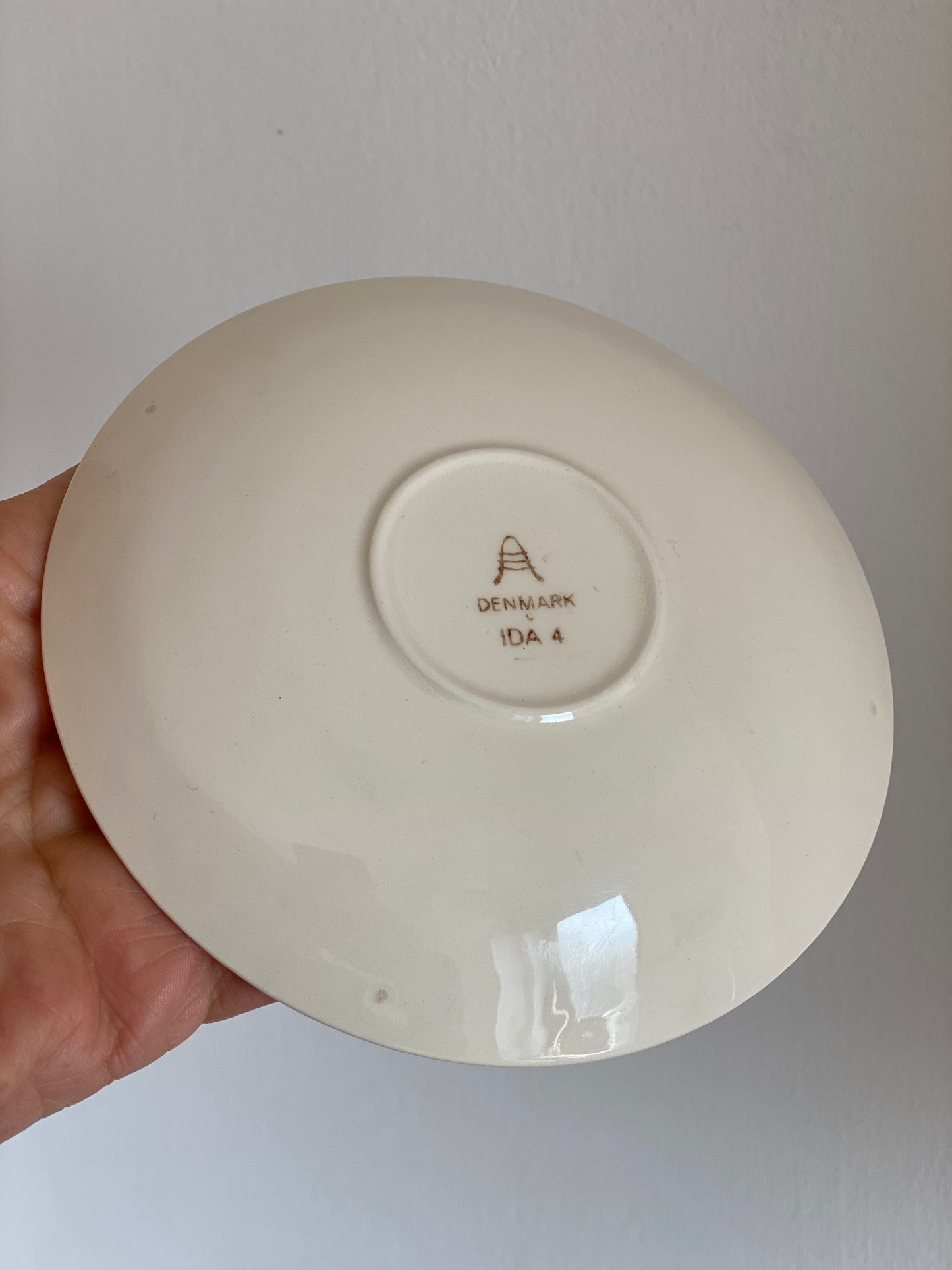 Royal Copenhagen Aluminia Ida Coffee Cups 1959