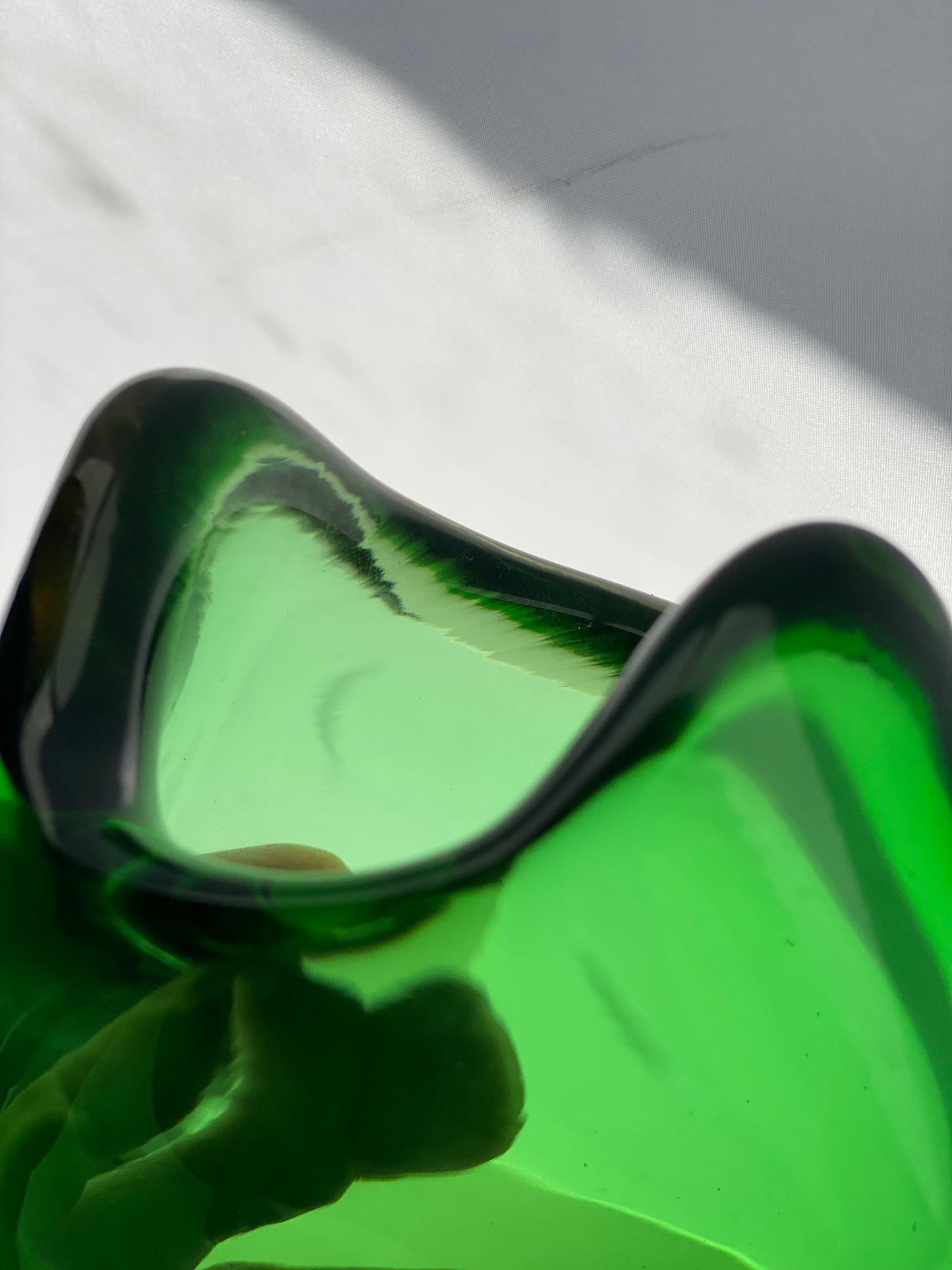 Midcentury Modern Czech Glass Designed by Milan Metelák for Harrachov