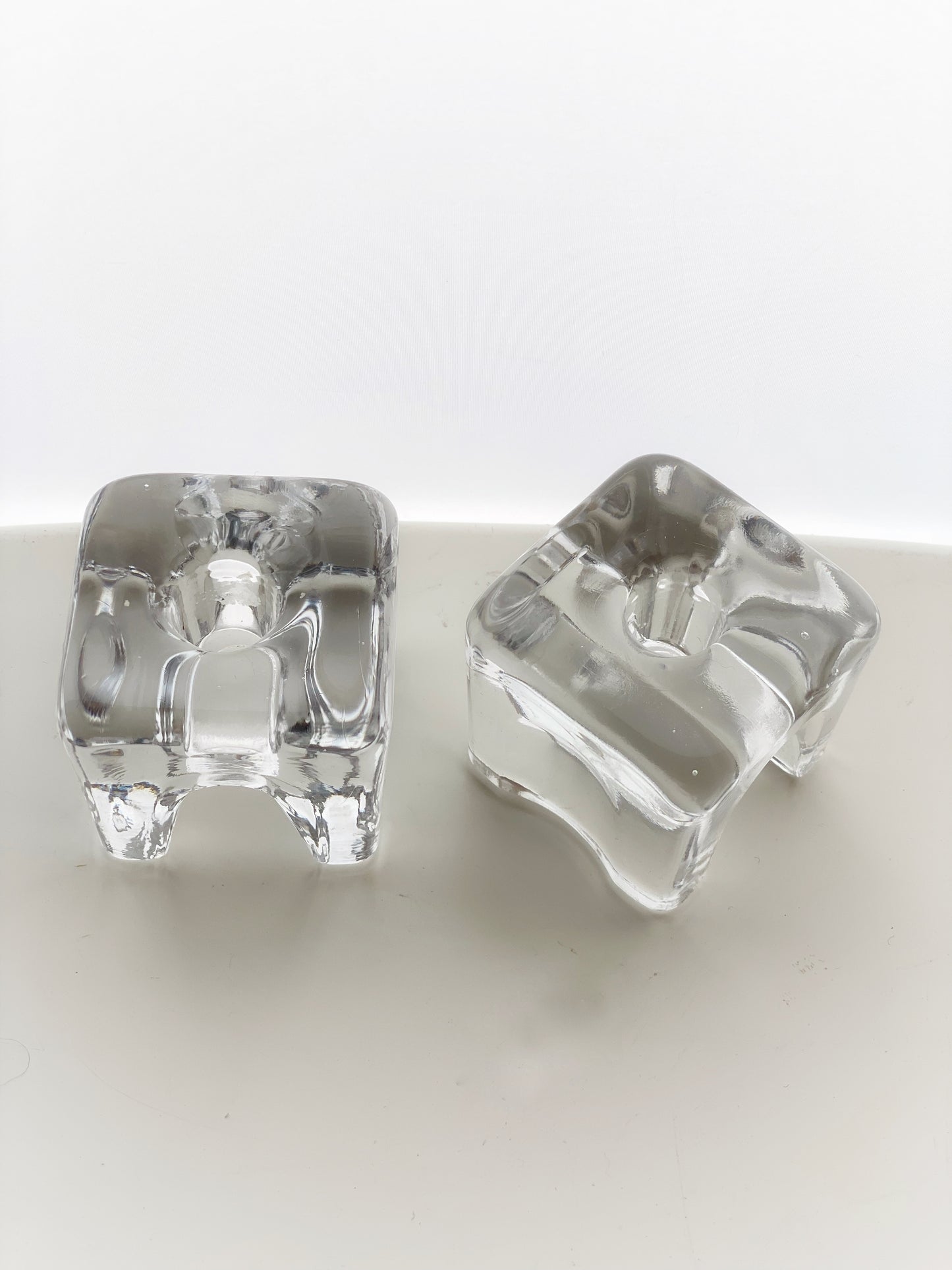 Timo Sapaneva Ri-Jalka Candle Holders / Napkin Rings, Juhava Oy Finland
