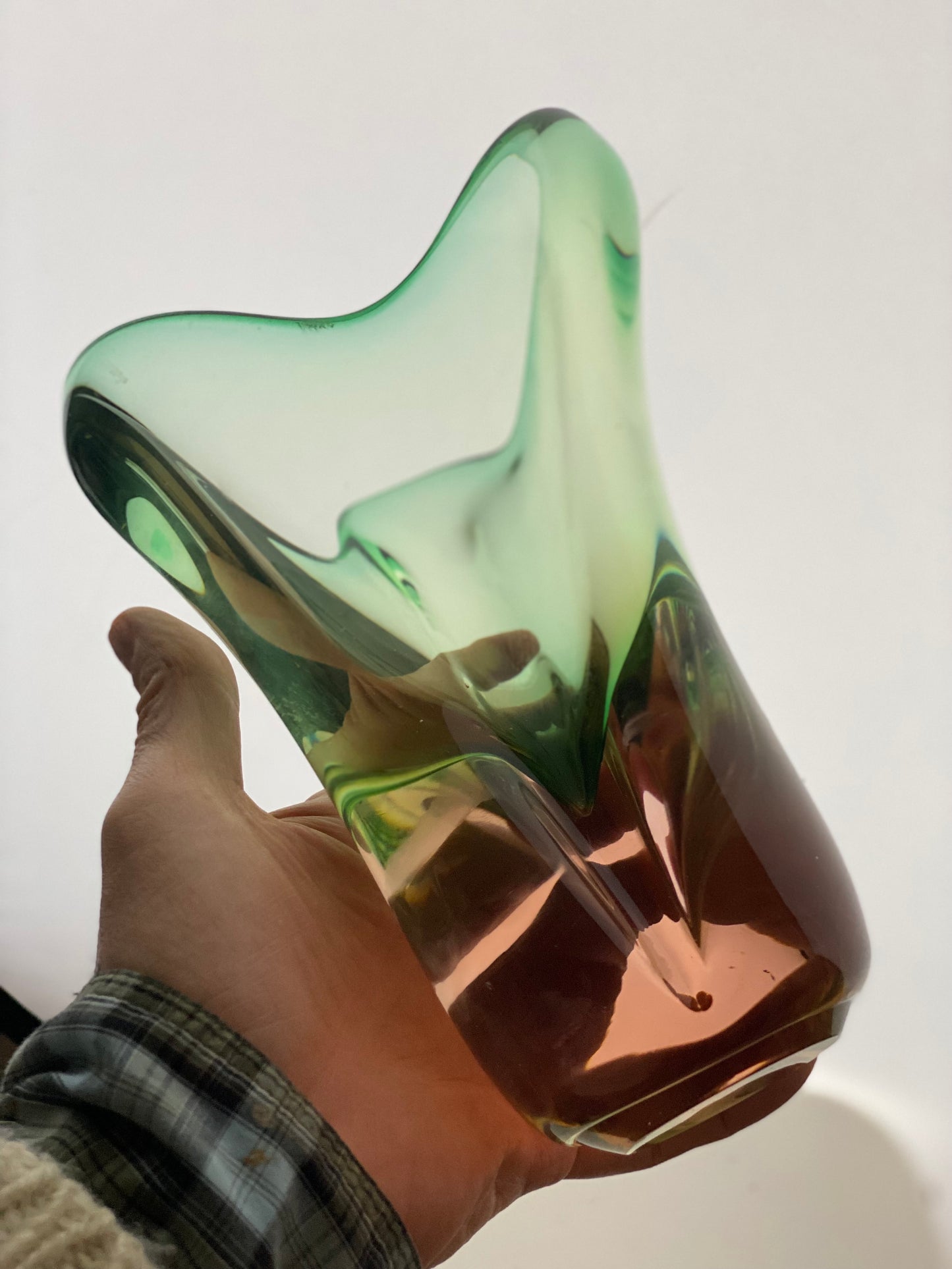 Josef Hospodka Sklo Union 1960s Vase