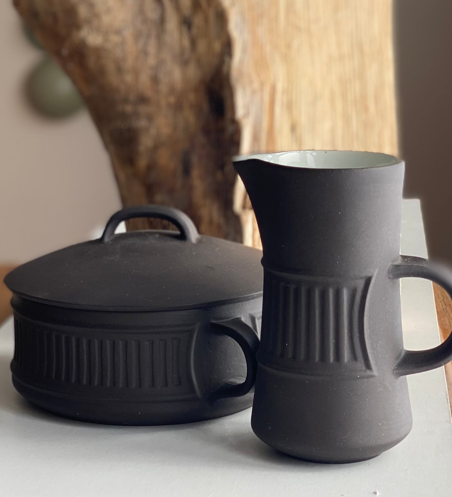 Jens Harald Quistgaard’s ‘Fluted Flamestone’ coffee set