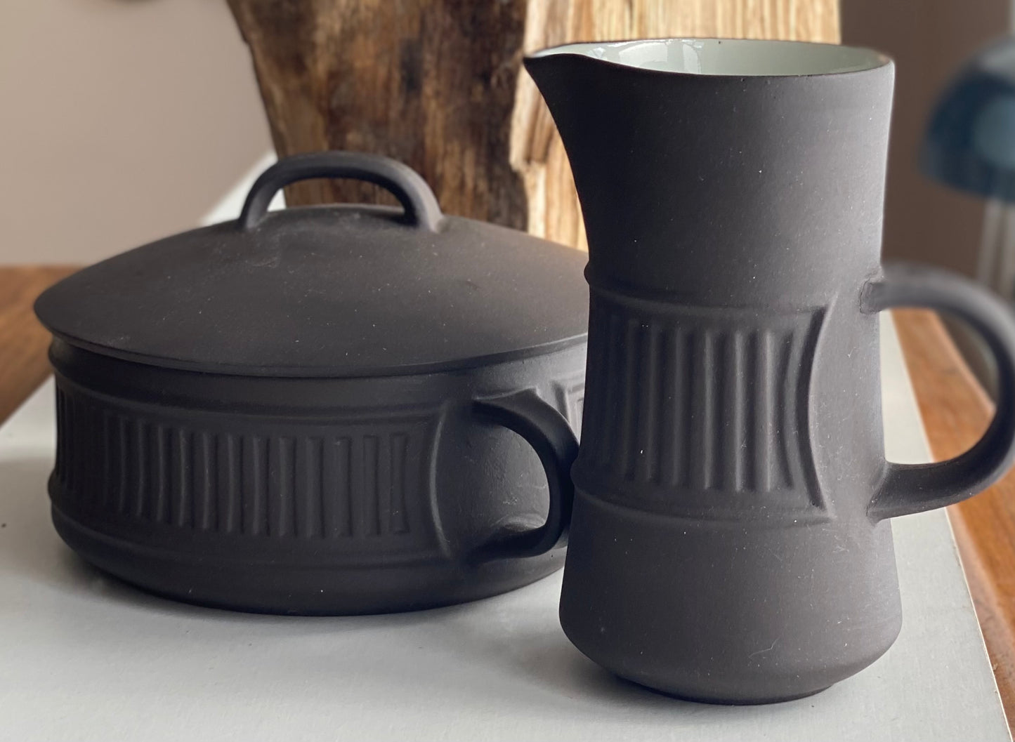 Jens Harald Quistgaard’s ‘Fluted Flamestone’ coffee set