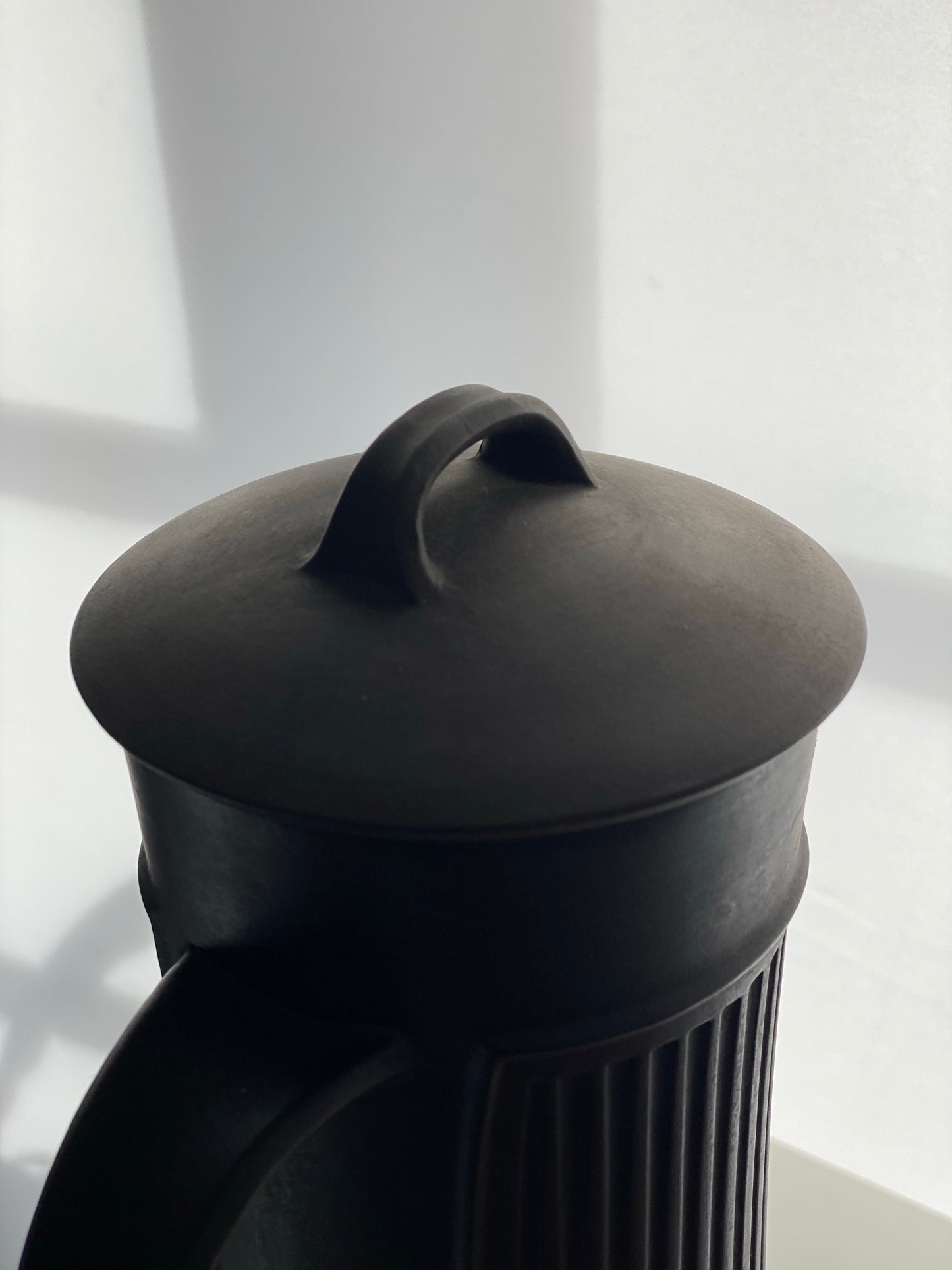 Vintage Mid-Century Dansk Design 35cm Flamestone Coffee Pot & Lid c.1958