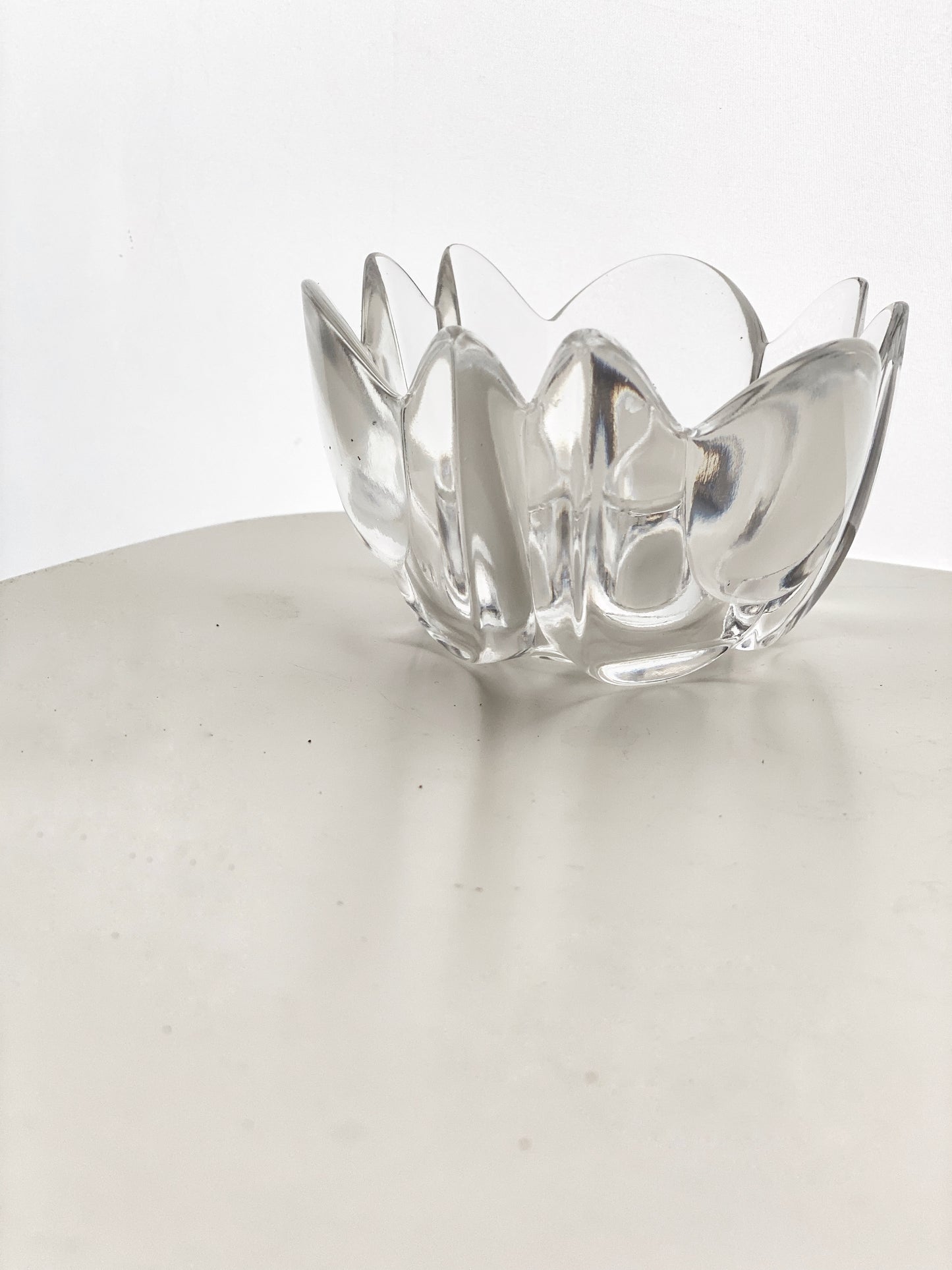 Orrefors Candleholder by Lars Hellsten