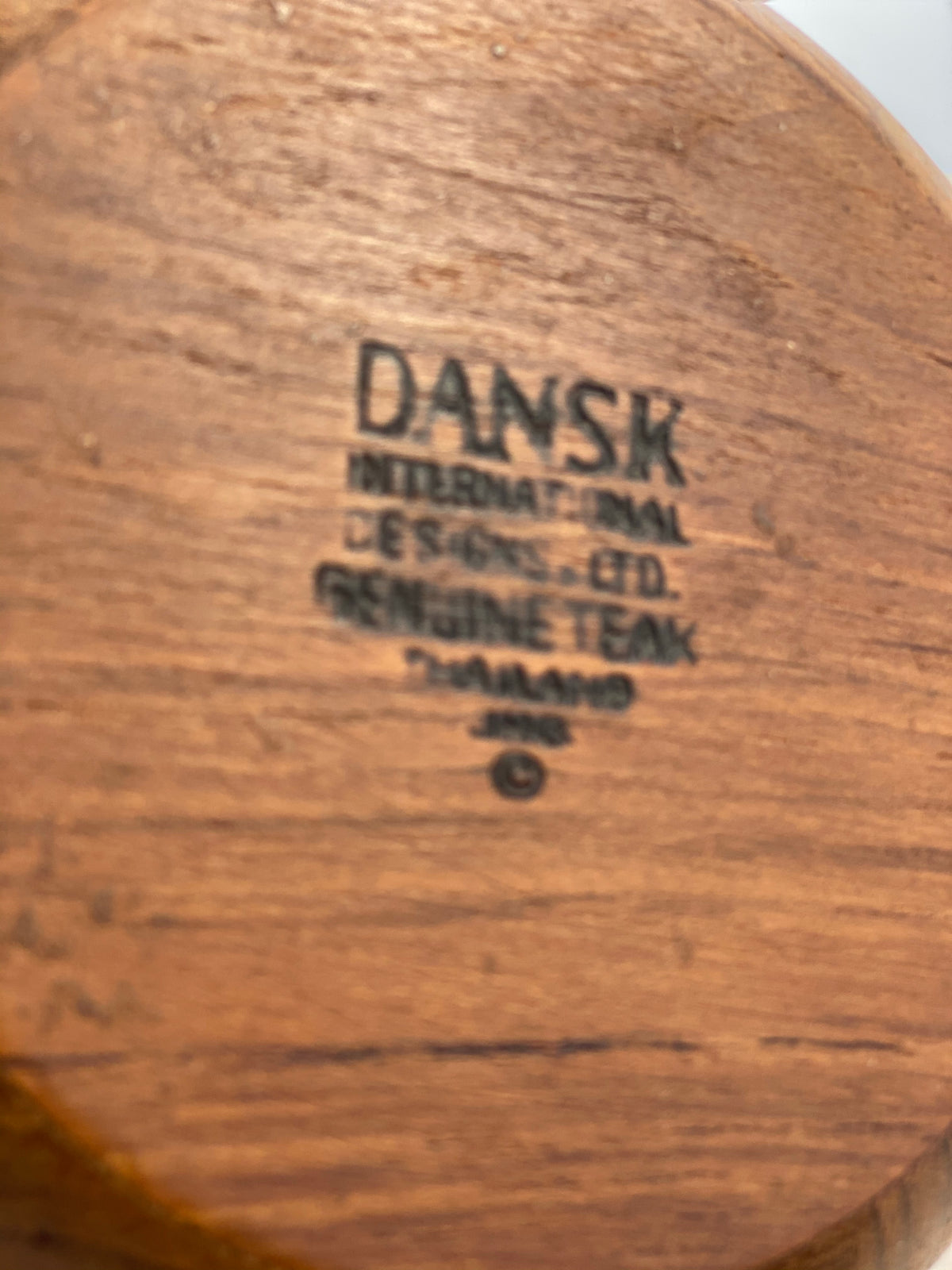 Teak Bowl designed by Jens Harald Quistgaard for Dansk Design in the 1960s