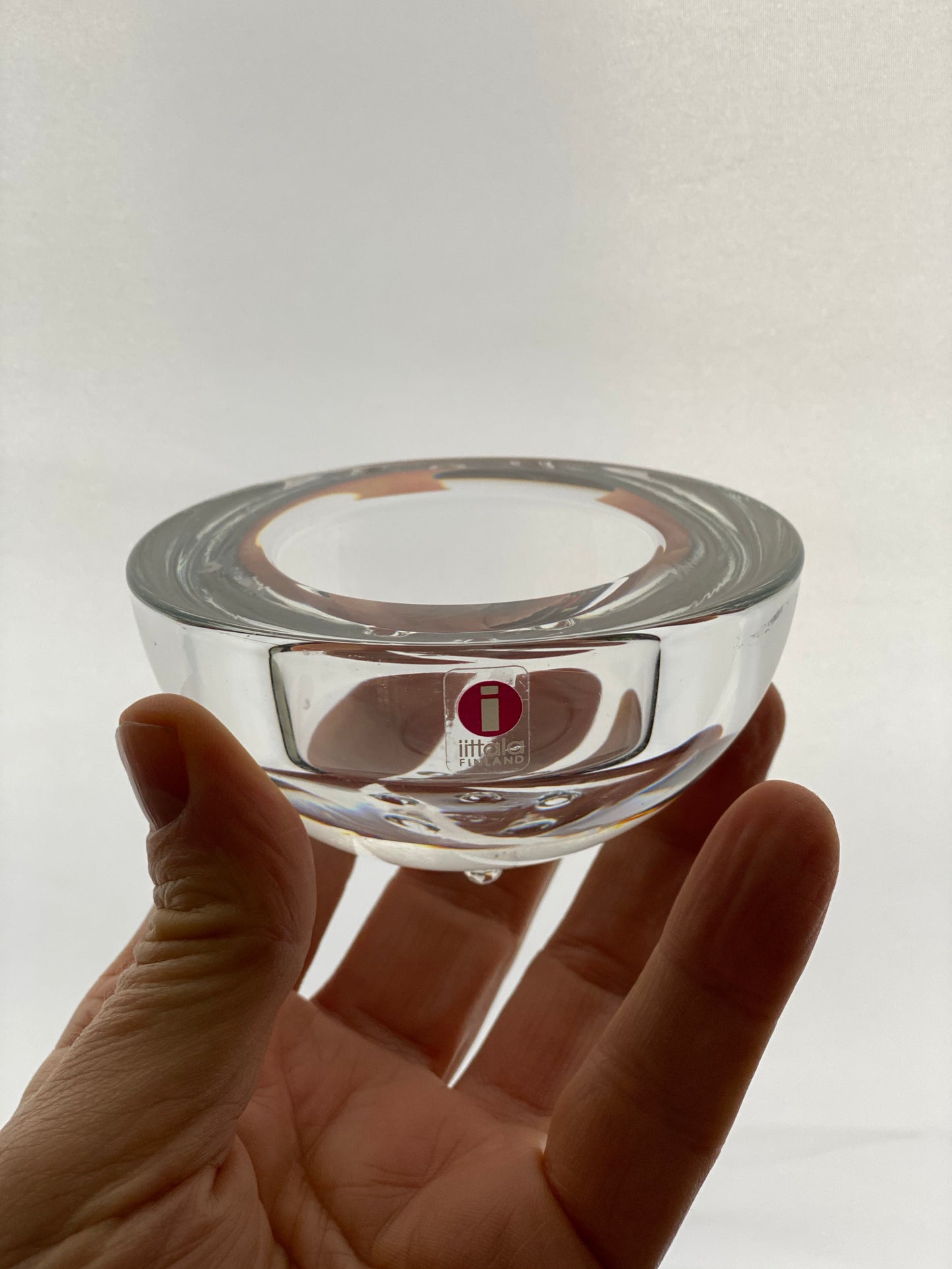 Iittala Finland Ballo glass candle votive Annalenna Hakatie Scandinavian Design
