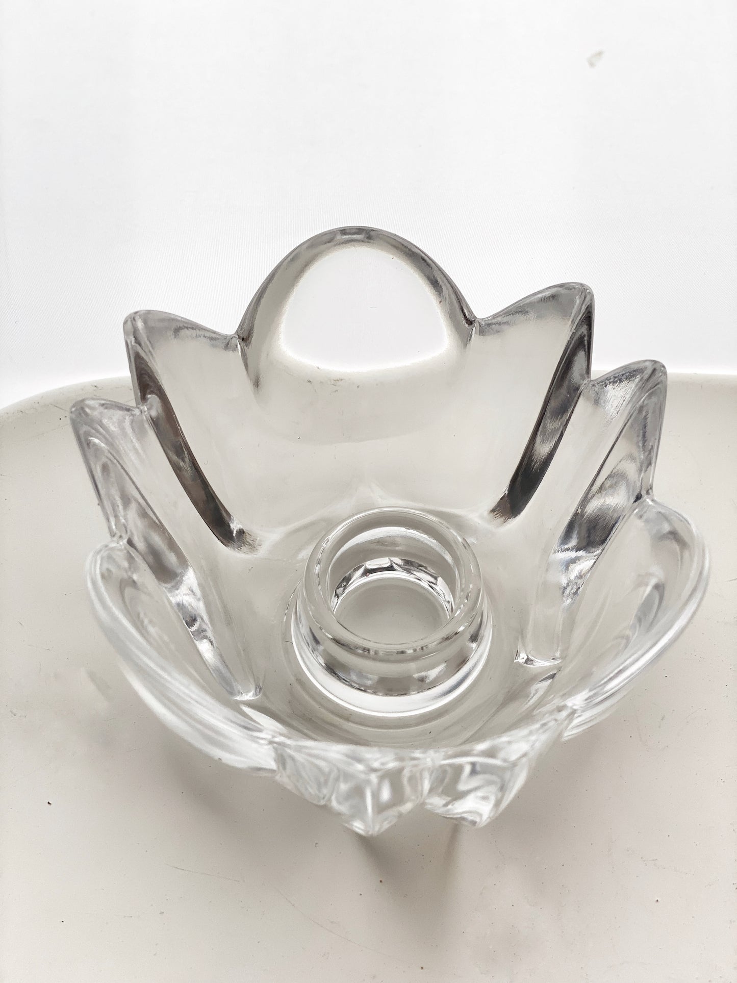 Orrefors Candleholder by Lars Hellsten