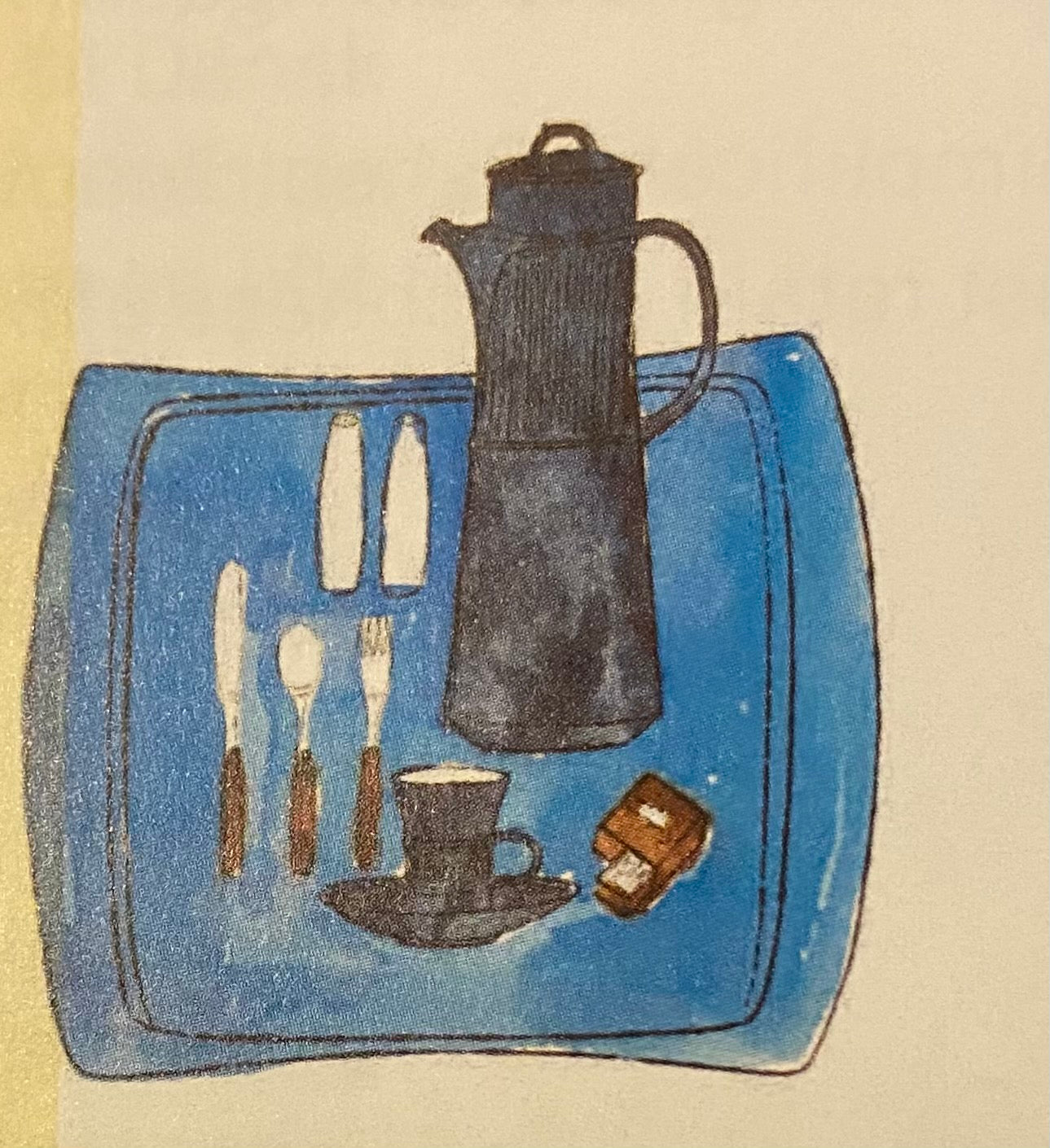 Jens Harald Quistgaard’s ‘Fluted Flamestone’ coffee set