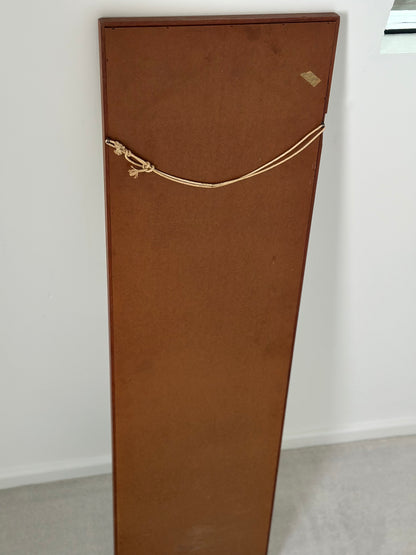 Rowley Design FB/2 Mid-Century Teak Wall Mirror, England c.1960s