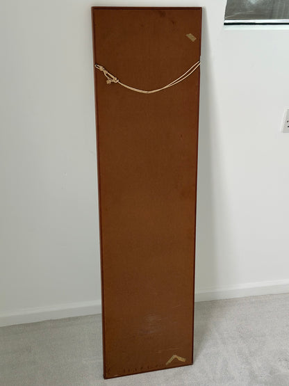 Rowley Design FB/2 Mid-Century Teak Wall Mirror, England c.1960s