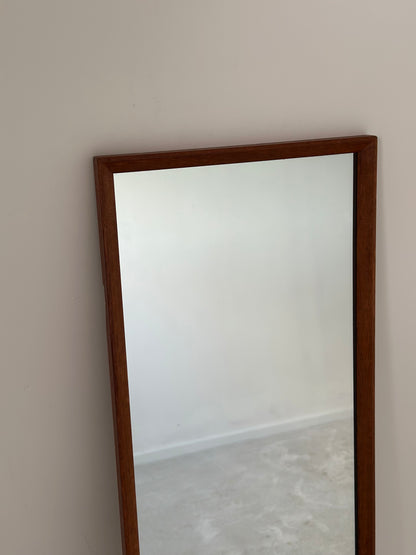 Rowley Design FB/2 Mid-Century Teak Wall Mirror, England c.1960s
