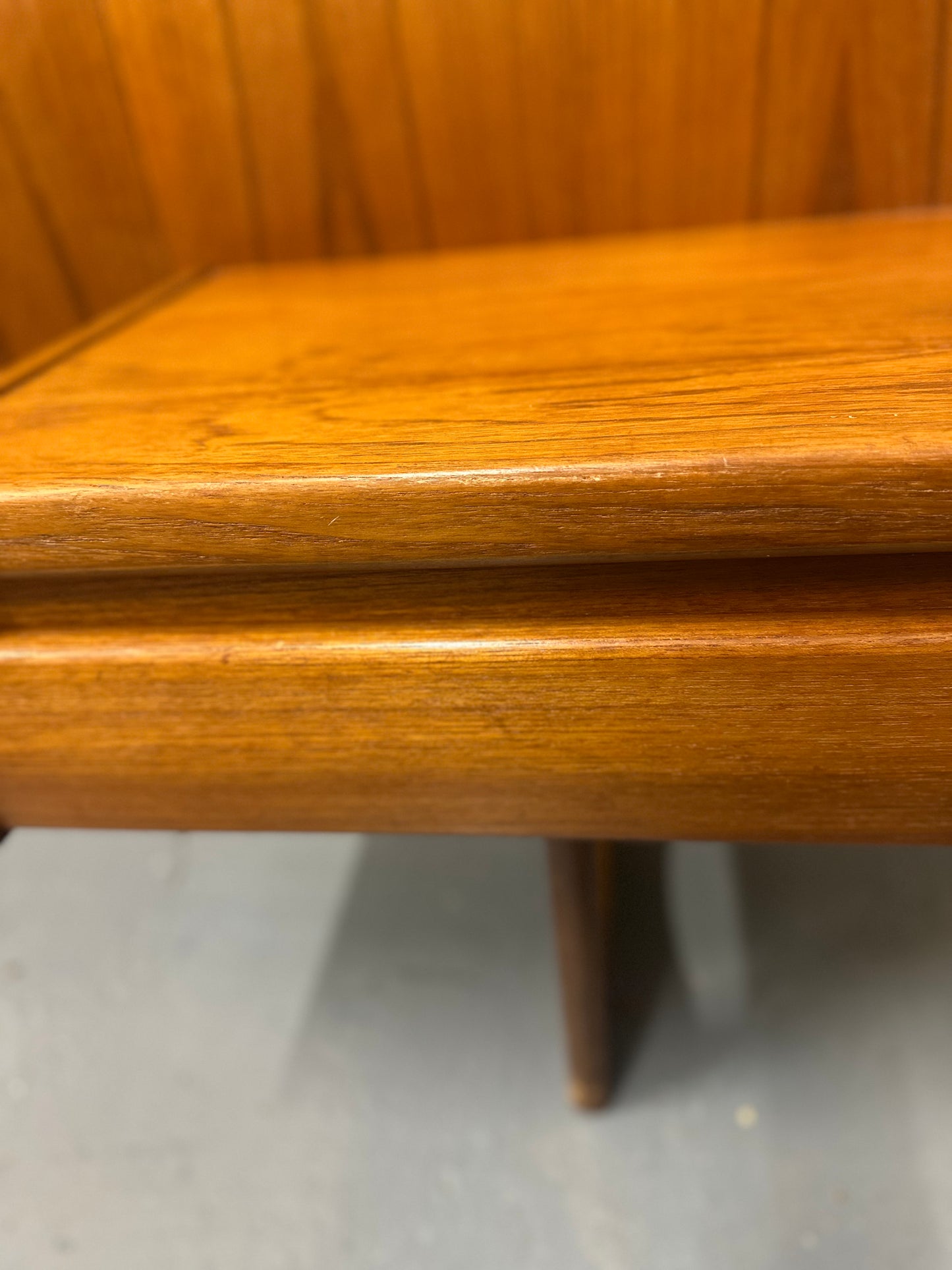 G Plan ‘Danish Range’ Teak Headboard with Integrated Bedside Cabinets, 1960s