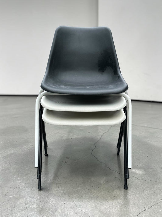 Robin Day Polypropylene Stacking Chairs for Hille, Set of Three, c.1960s–70s