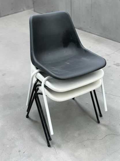 Robin Day Polypropylene Stacking Chairs for Hille, Set of Three, c.1960s–70s